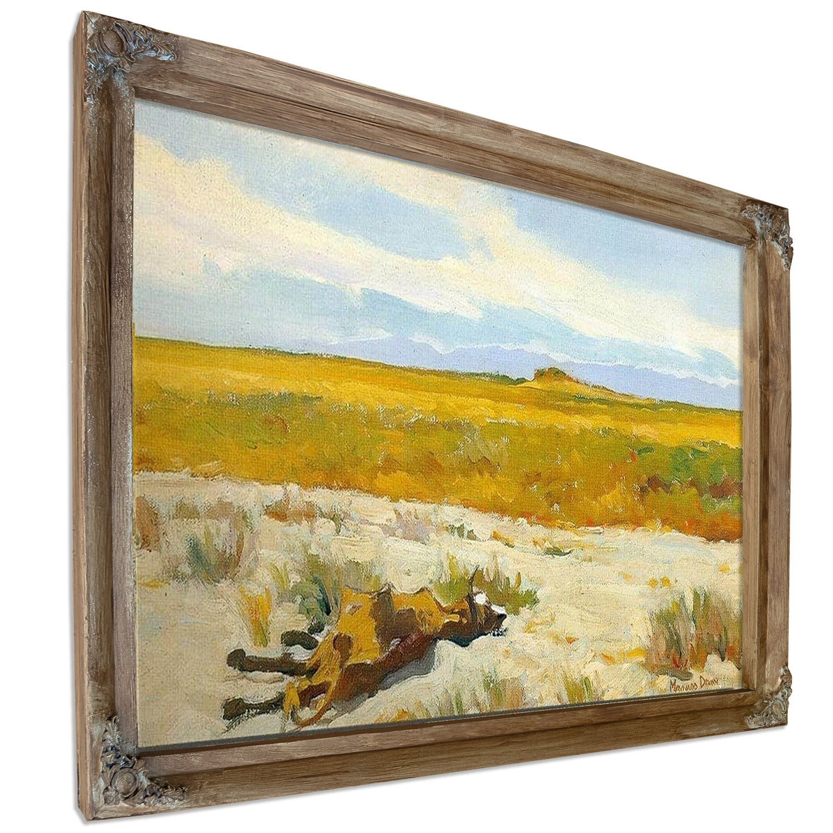 Dry Creek Bottom By Maynard Dixon