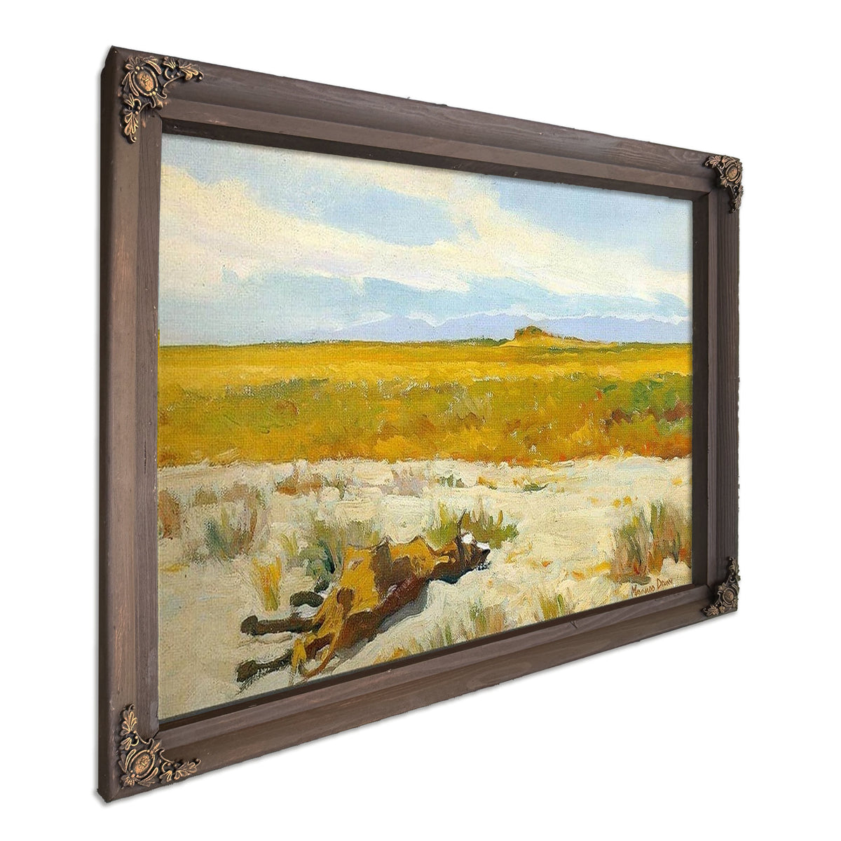 Dry Creek Bottom By Maynard Dixon