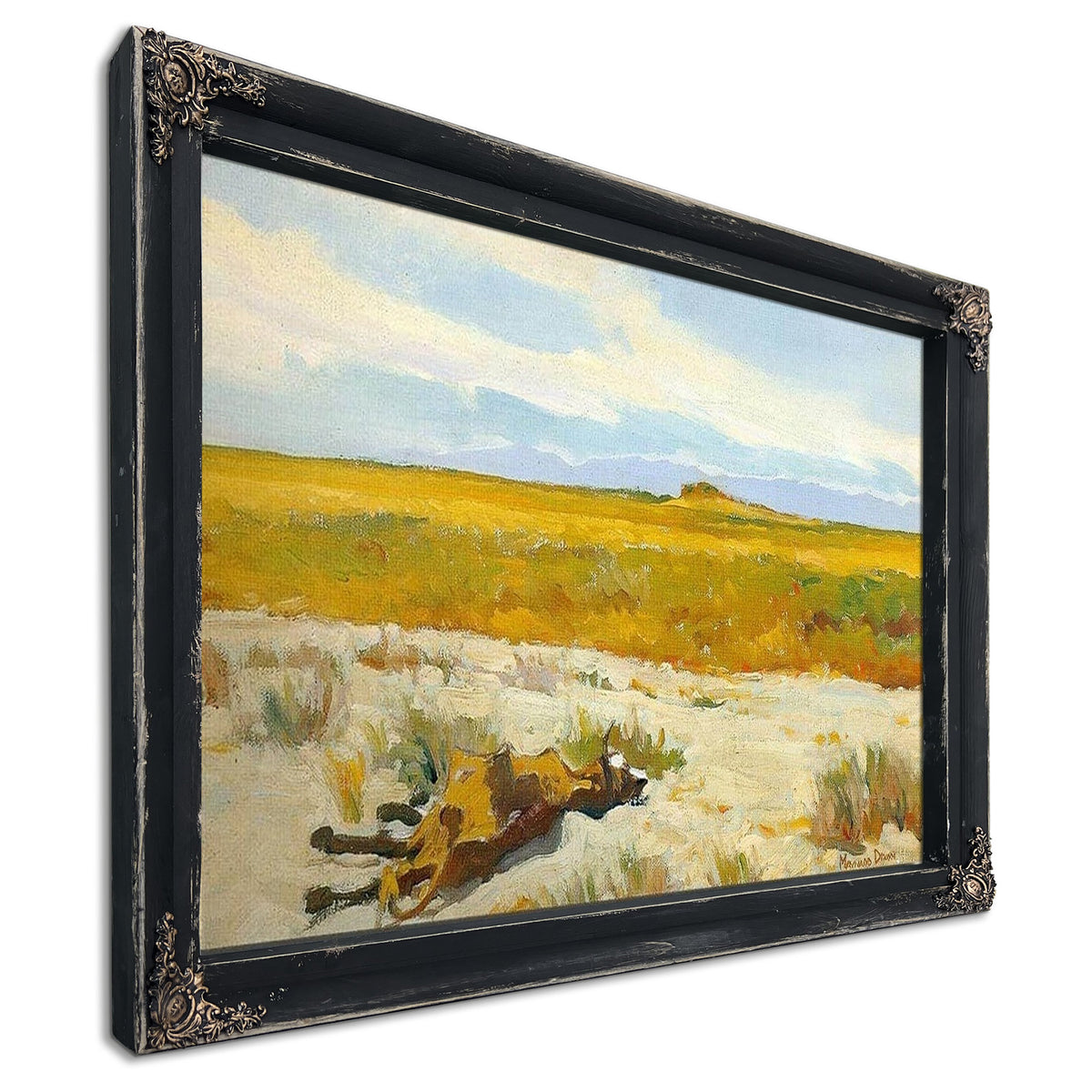 Dry Creek Bottom By Maynard Dixon