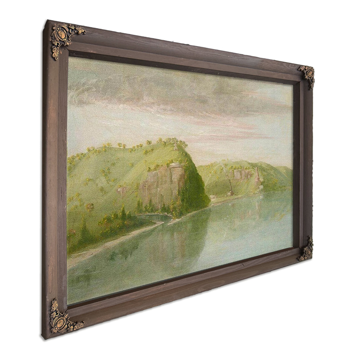 Dubuque's Grave, Upper Mississippi By George Catlin