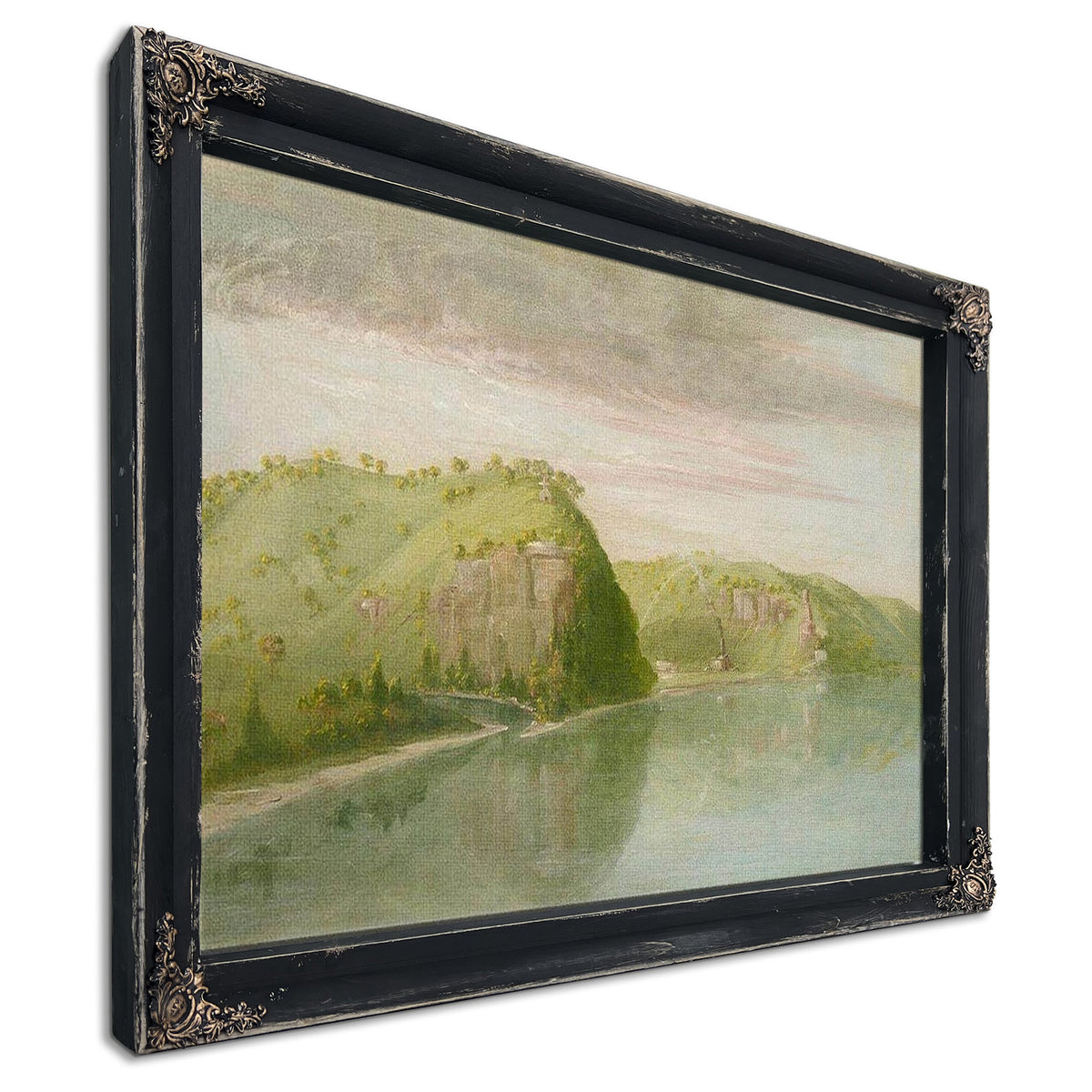 Dubuque's Grave, Upper Mississippi By George Catlin