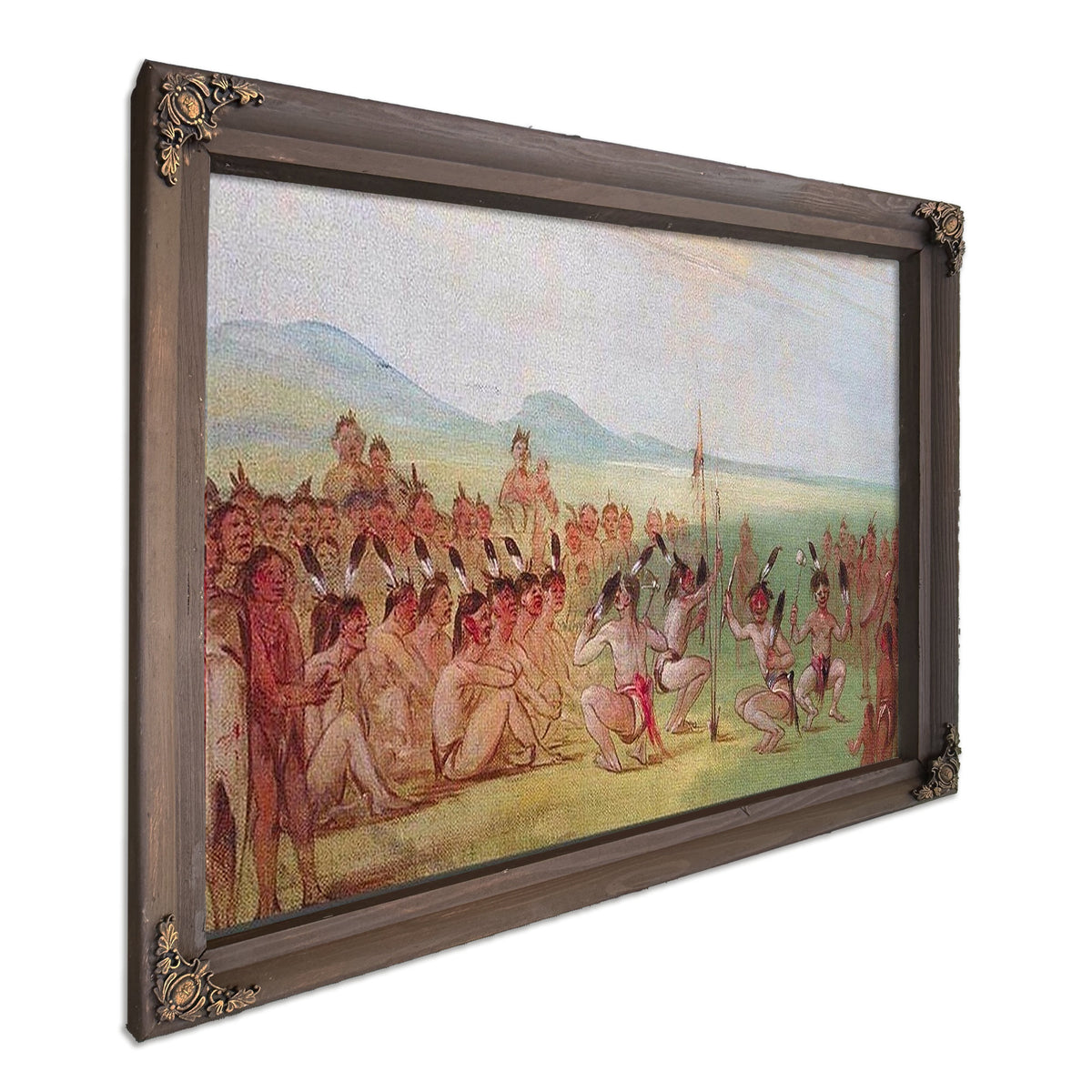 Eagle Dance, Choctaw By George Catlin