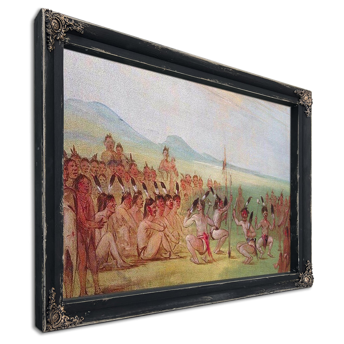 Eagle Dance, Choctaw By George Catlin