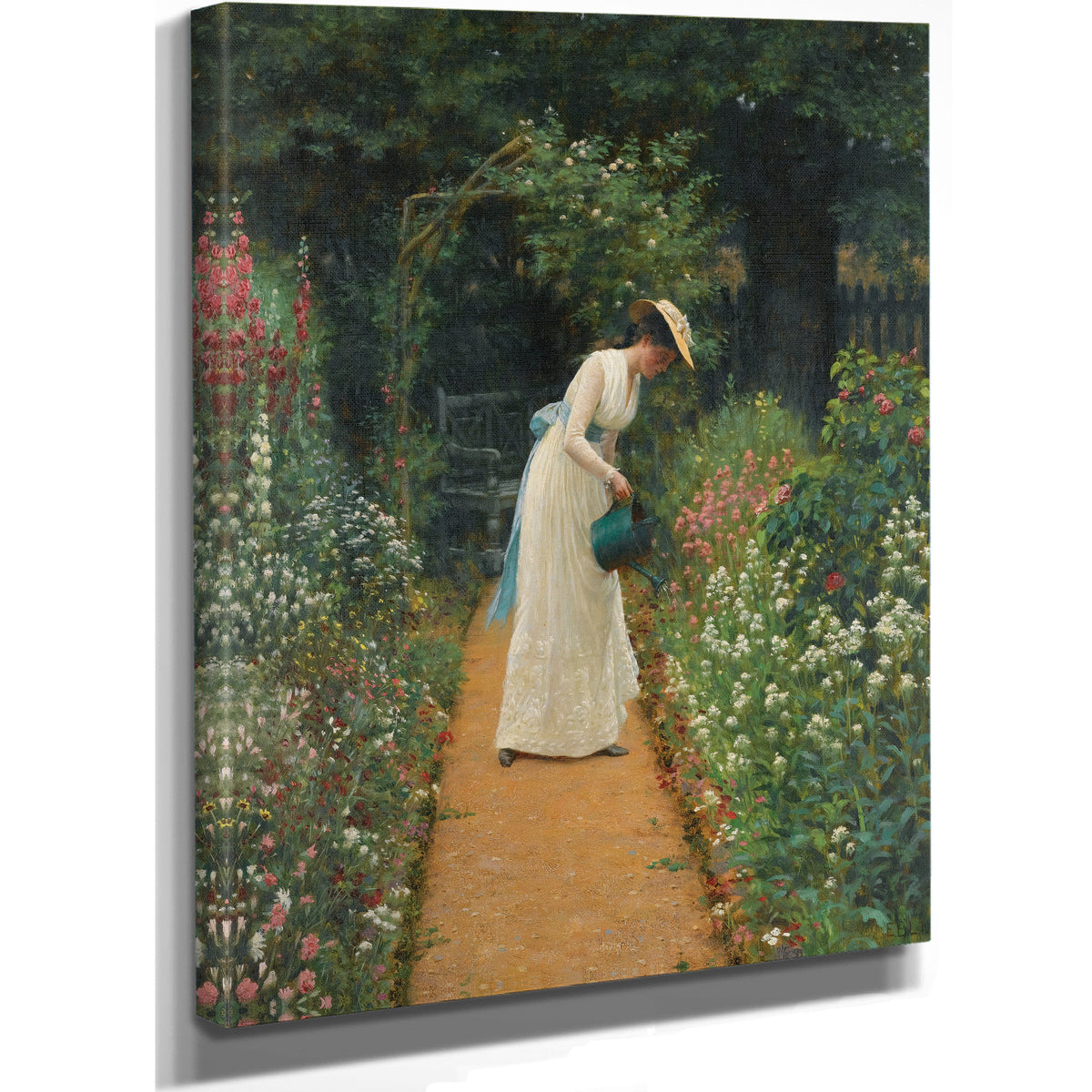 My Ladys Garden By Edmund Blair Leighton
