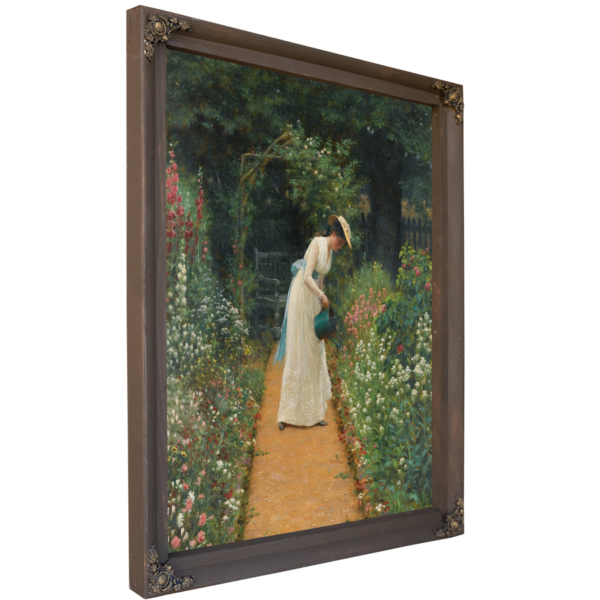 My Ladys Garden By Edmund Blair Leighton