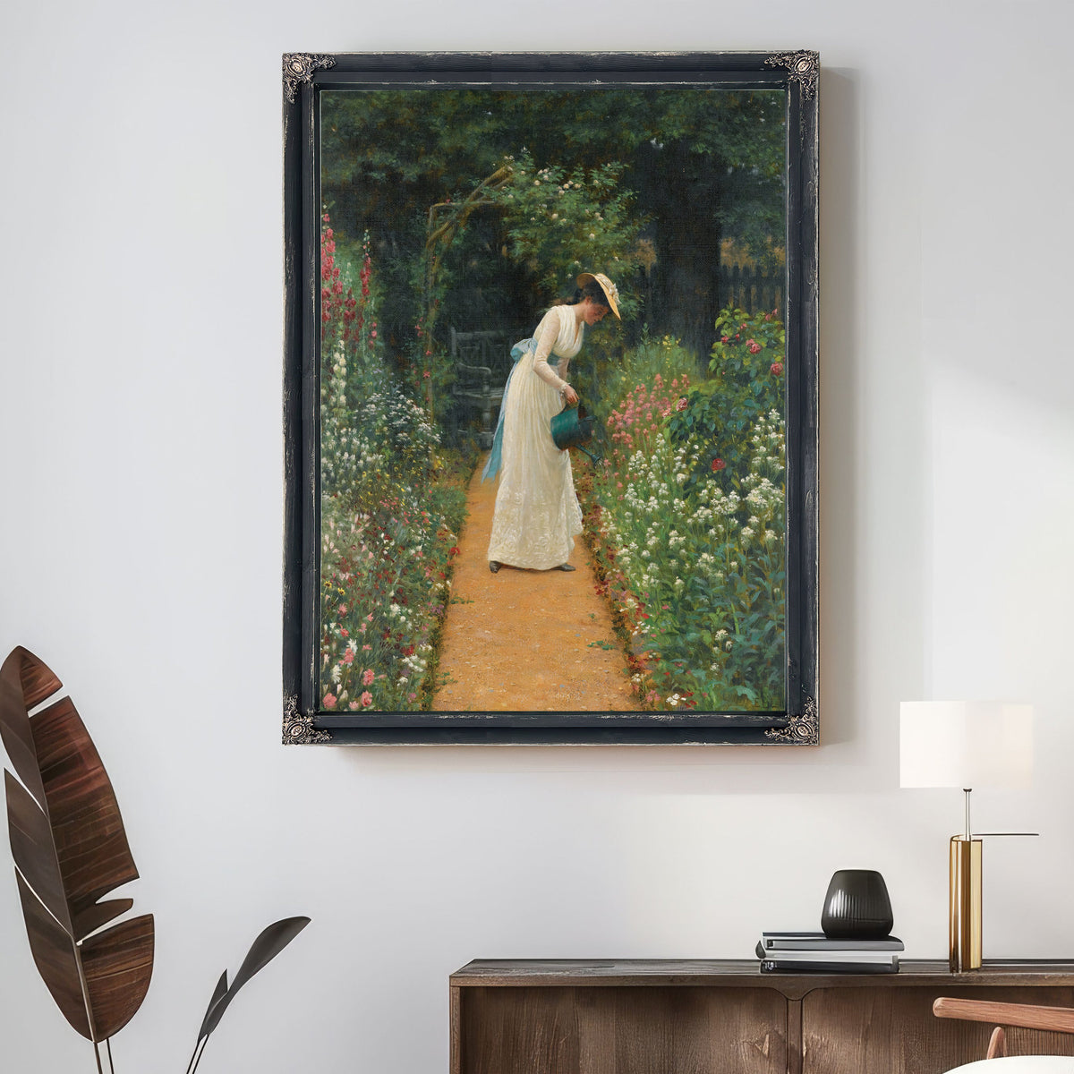 My Ladys Garden By Edmund Blair Leighton