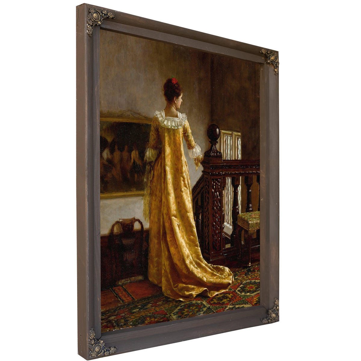 Qui Maime Me Suit Who Loves Me Follows By Edmund Blair Leighton
