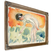 Akt Som Byer Seg 1926 1927 By Edvard Munch