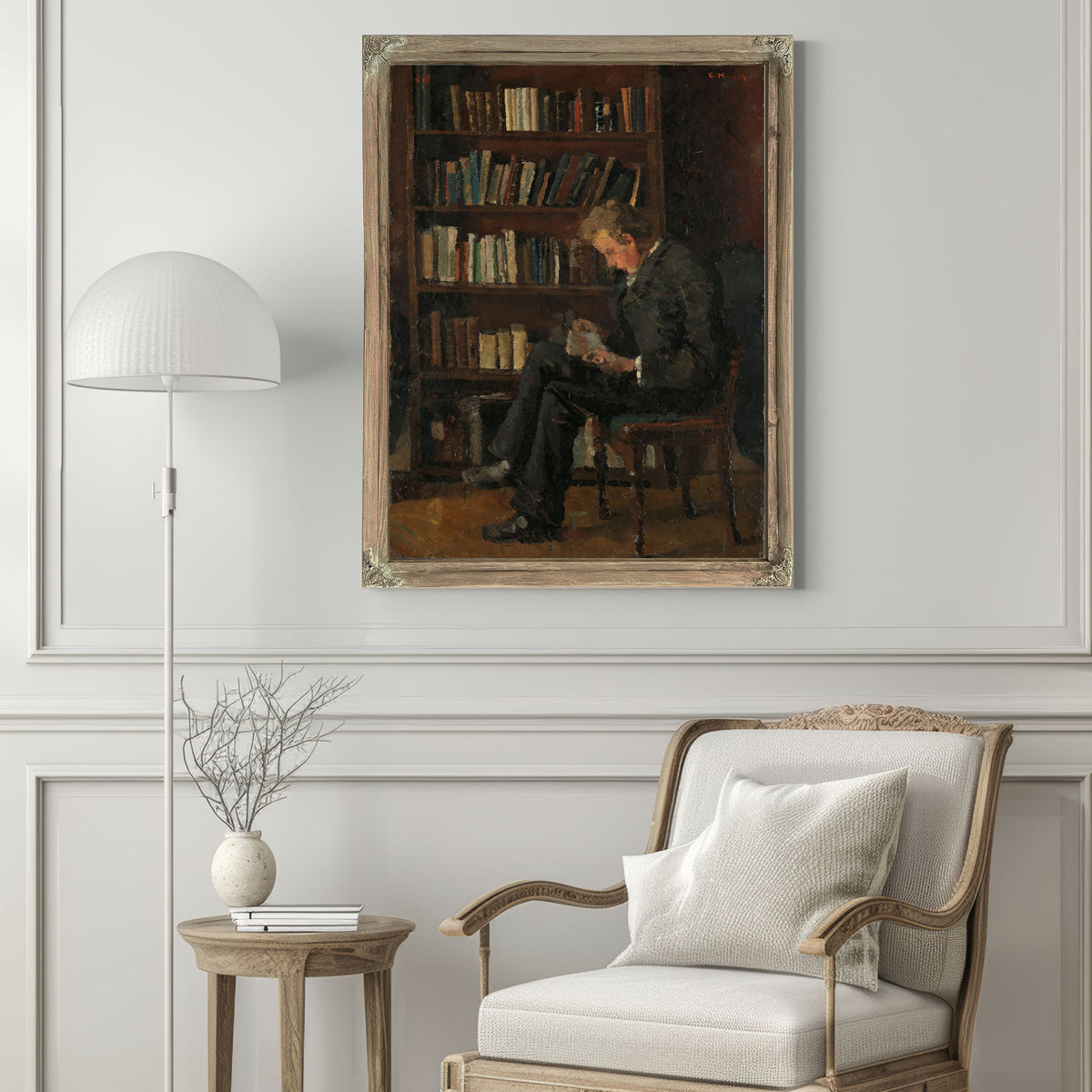 Andreas Reading 18821883 By Edvard Munch