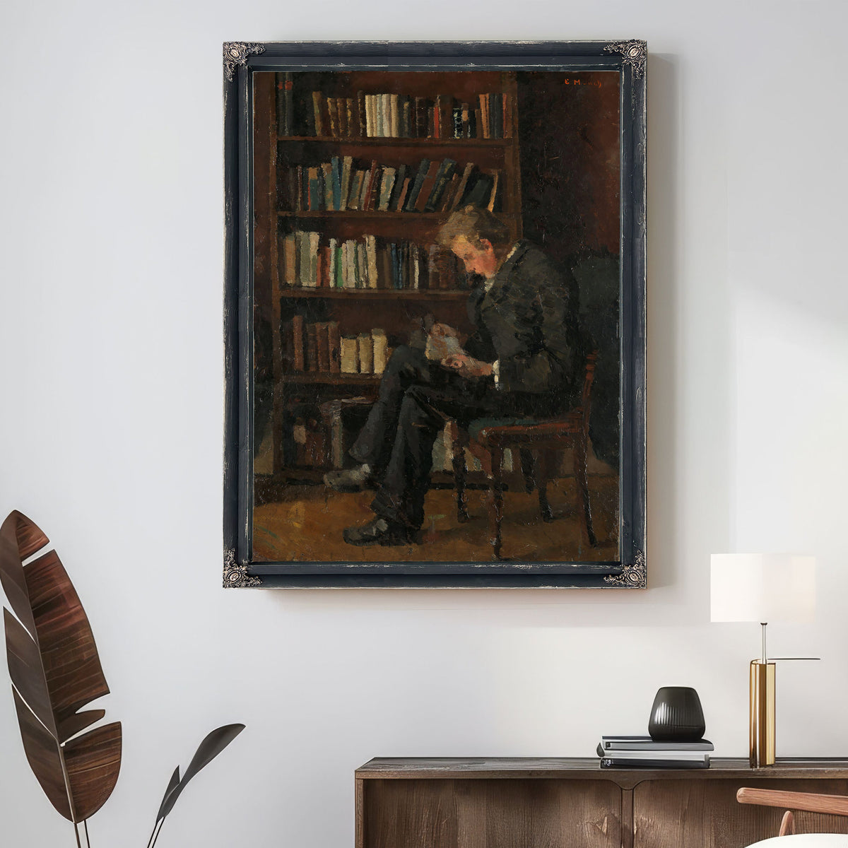 Andreas Reading 18821883 By Edvard Munch