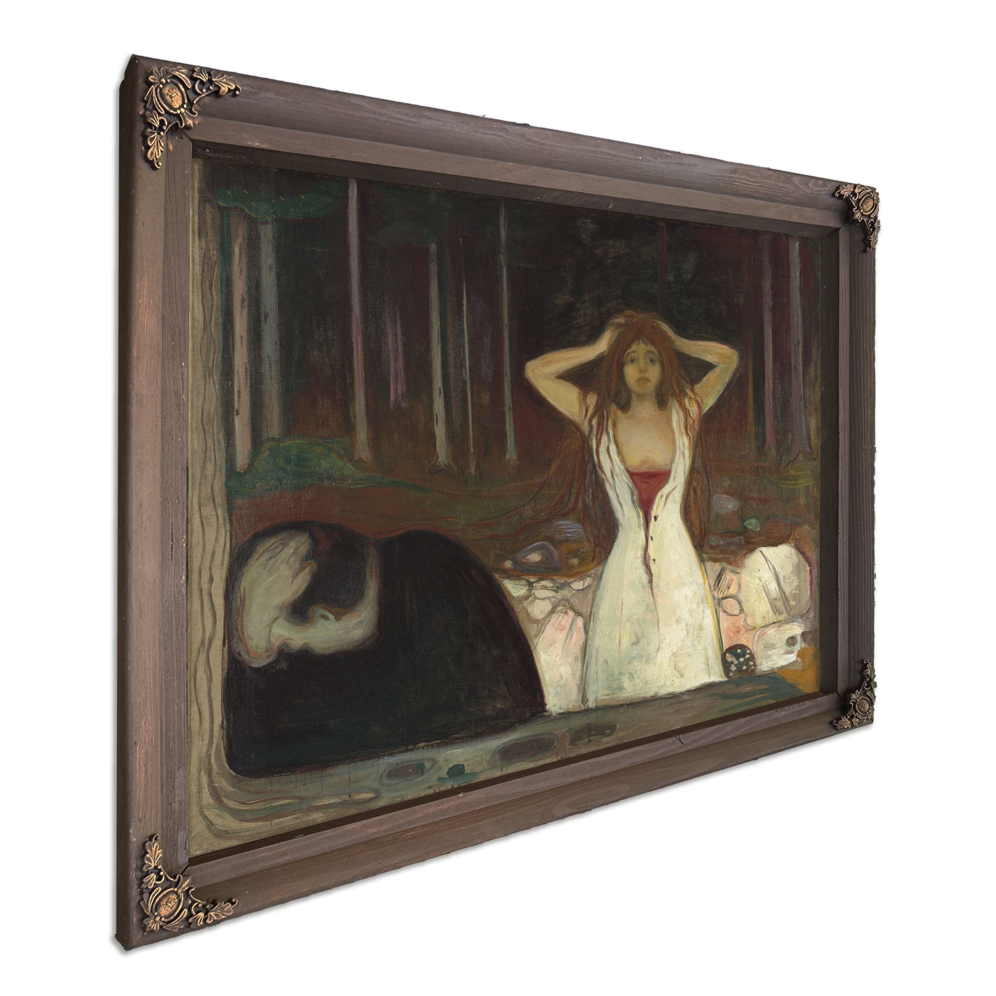 Ashes 1895 By Edvard Munch