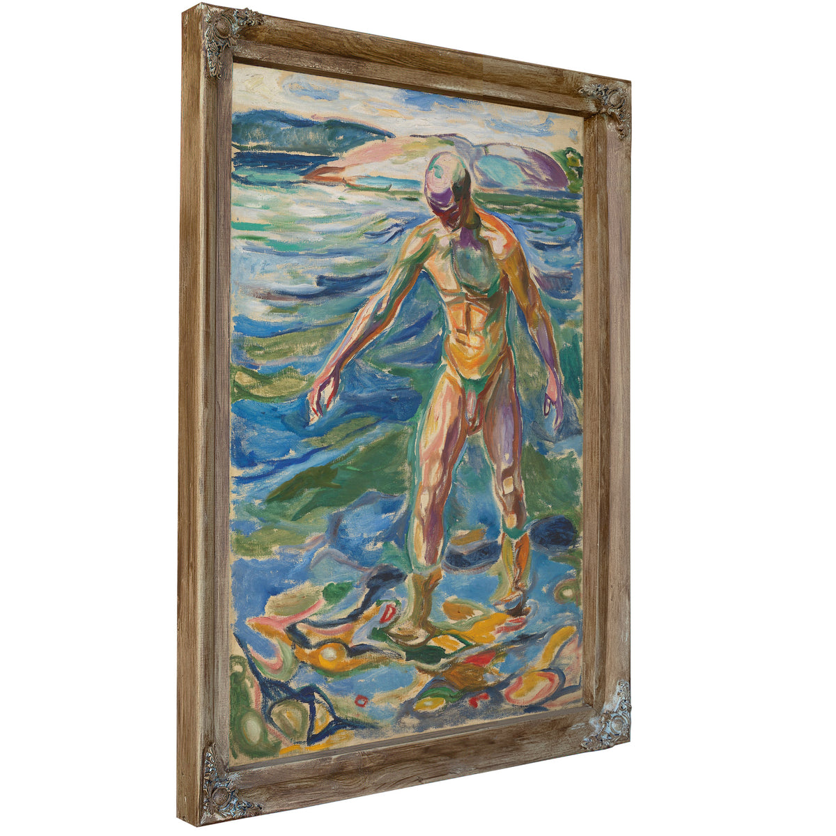 Bathing Man 1918 By Edvard Munch