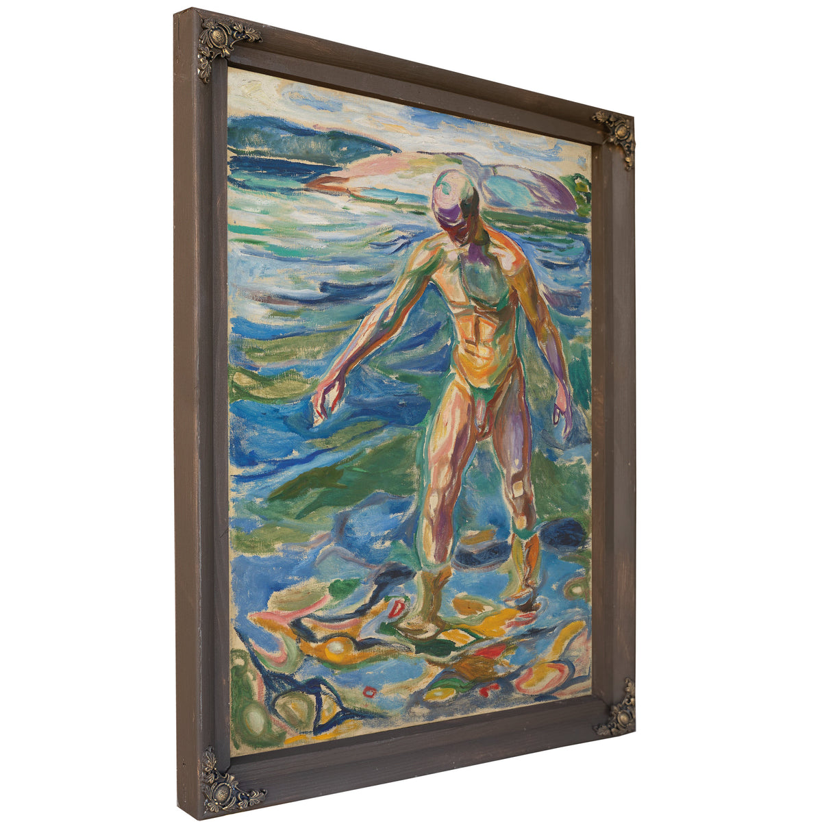 Bathing Man 1918 By Edvard Munch