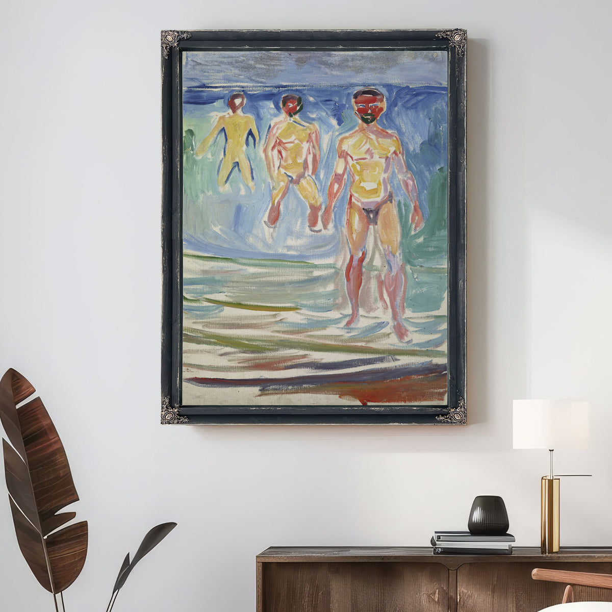 Bathing Men 1907 By Edvard Munch