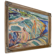 Bathing Men Rocks 1915 By Edvard Munch
