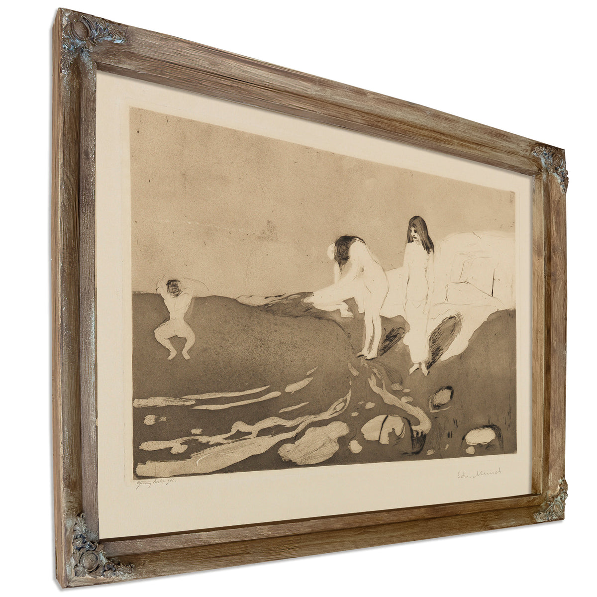 Bathing Women 1895 By Edvard Munch