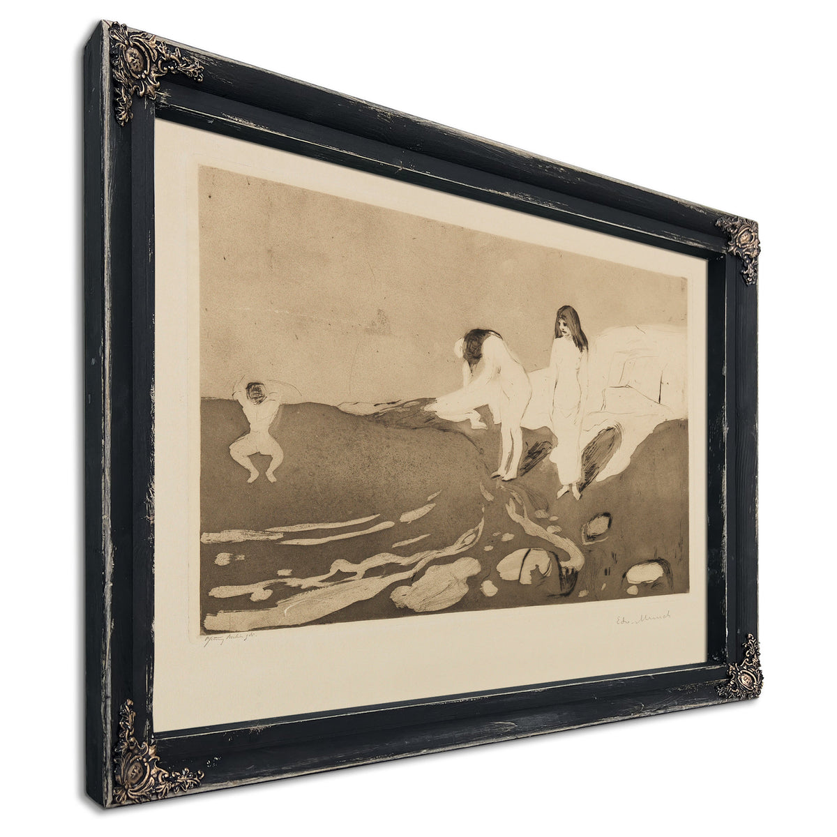 Bathing Women 1895 By Edvard Munch