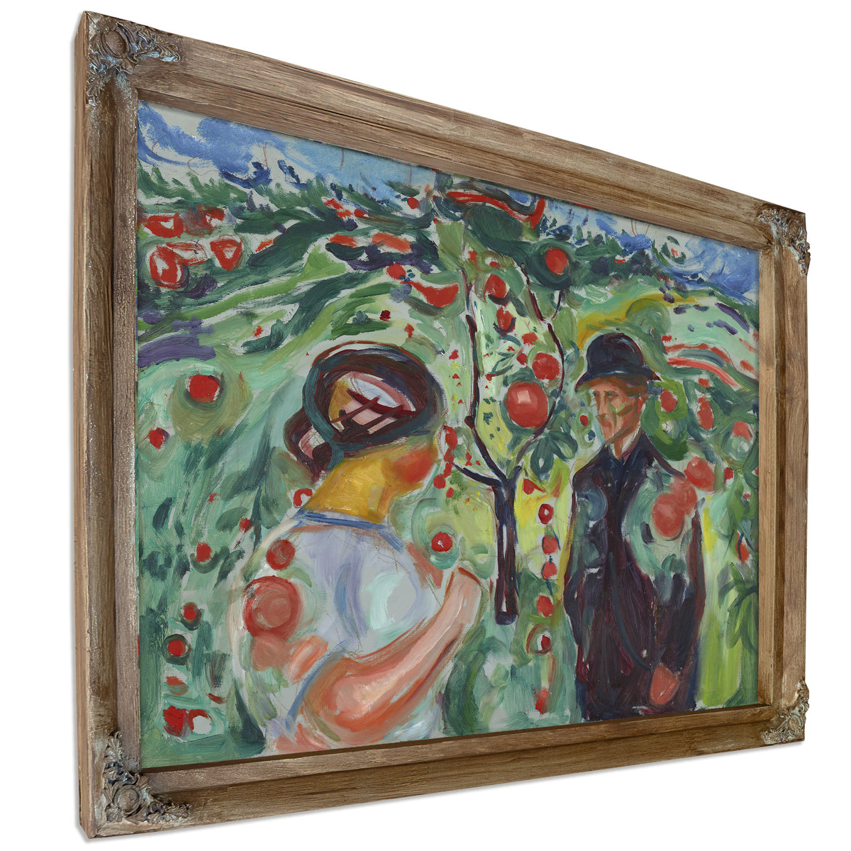 Beneath Red Apples 192730 By Edvard Munch