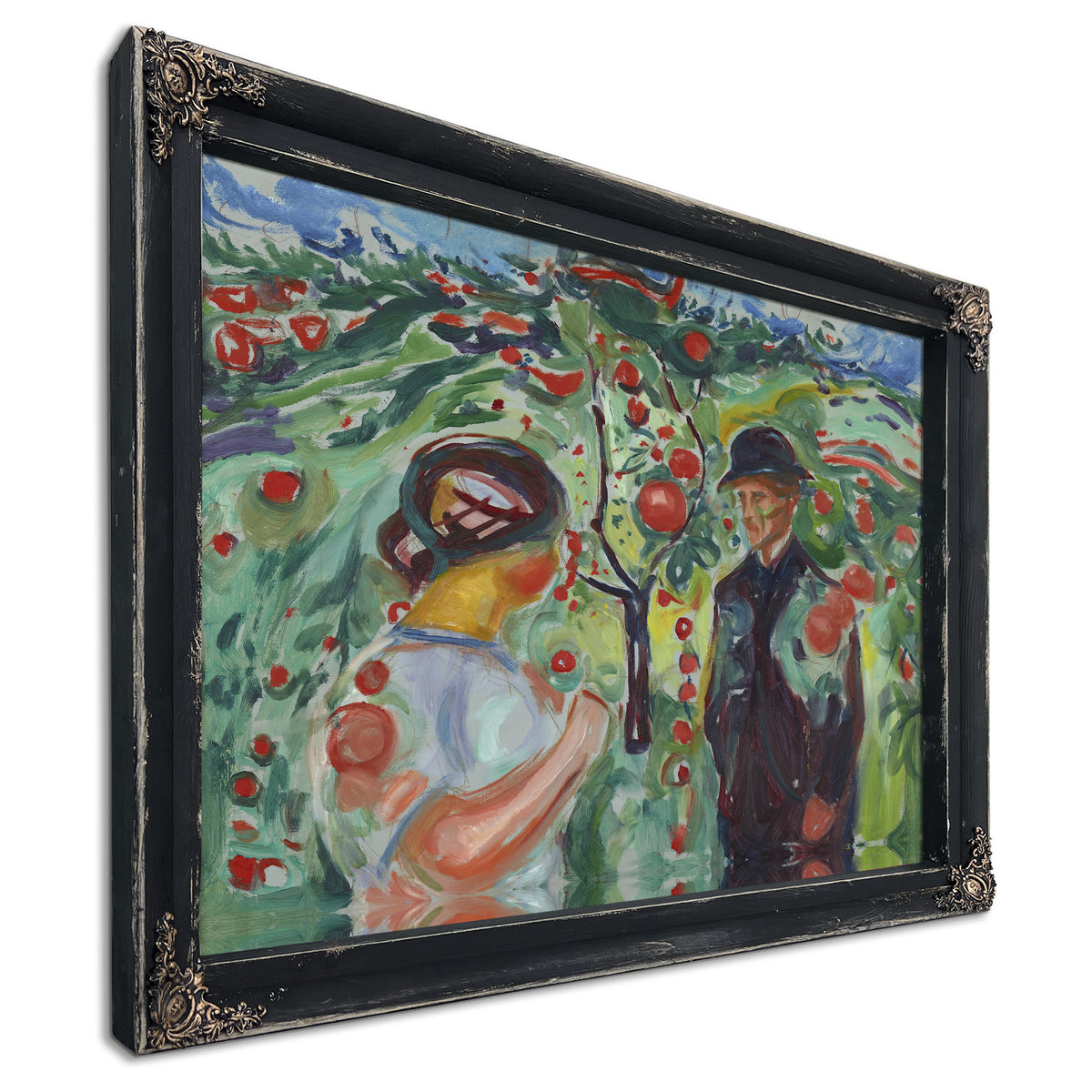 Beneath Red Apples 192730 By Edvard Munch