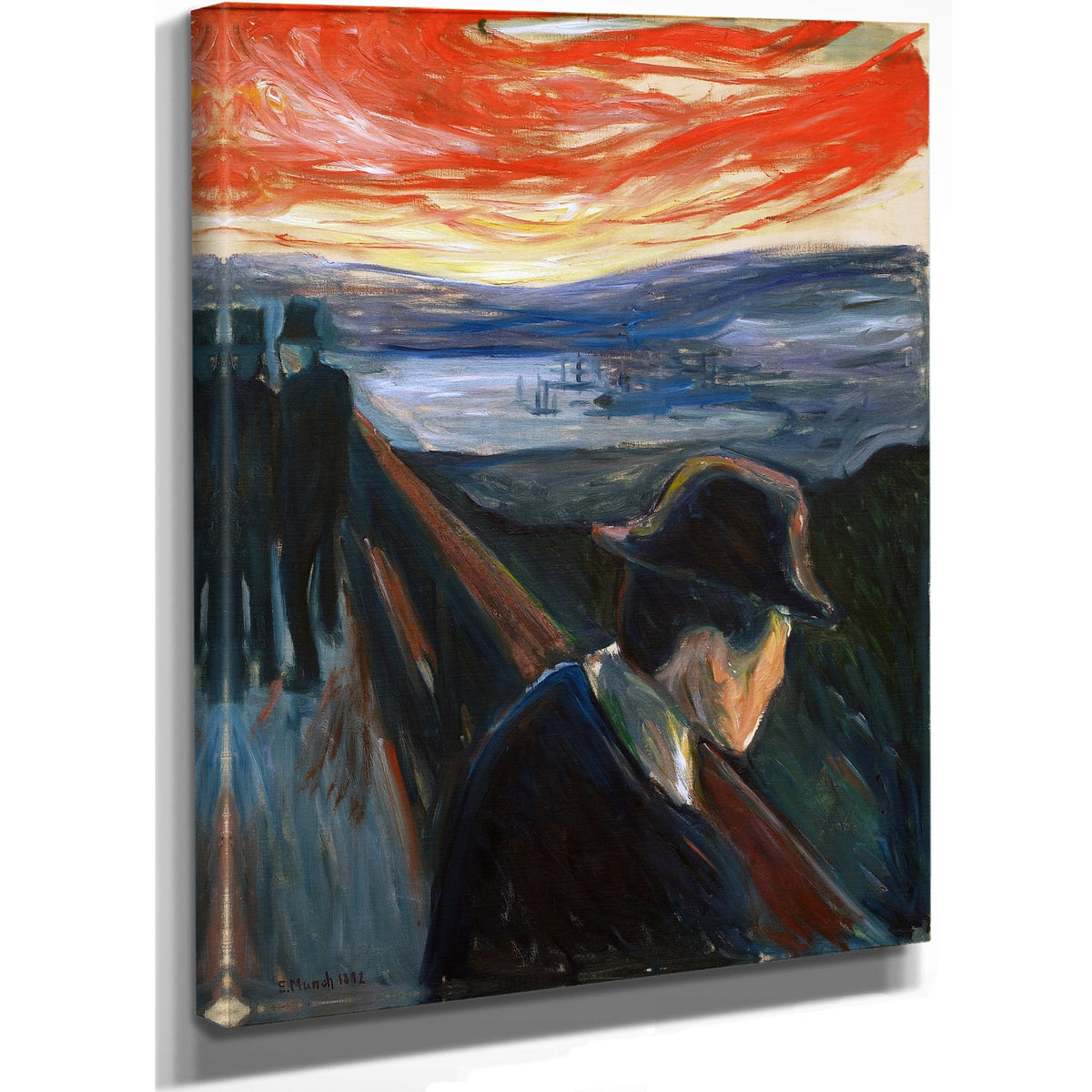 Despair 1892 By Edvard Munch