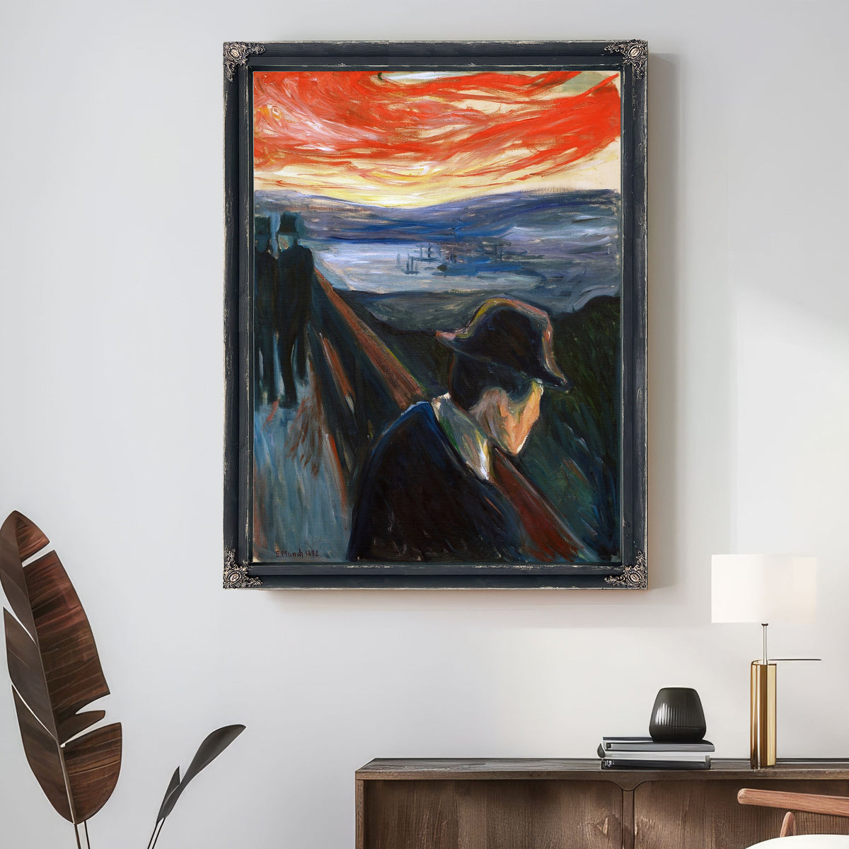 Despair 1892 By Edvard Munch