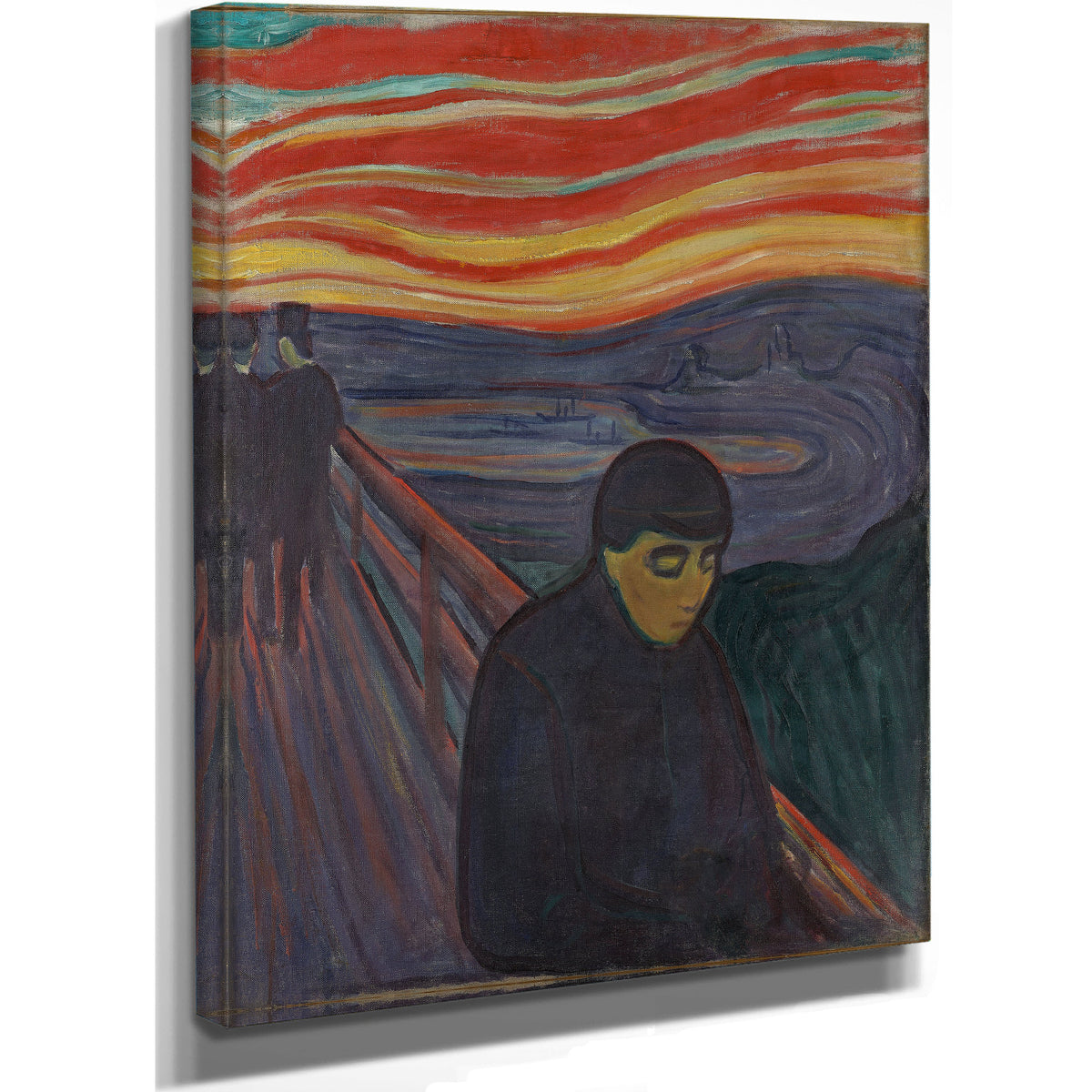 Despair 1894 By Edvard Munch