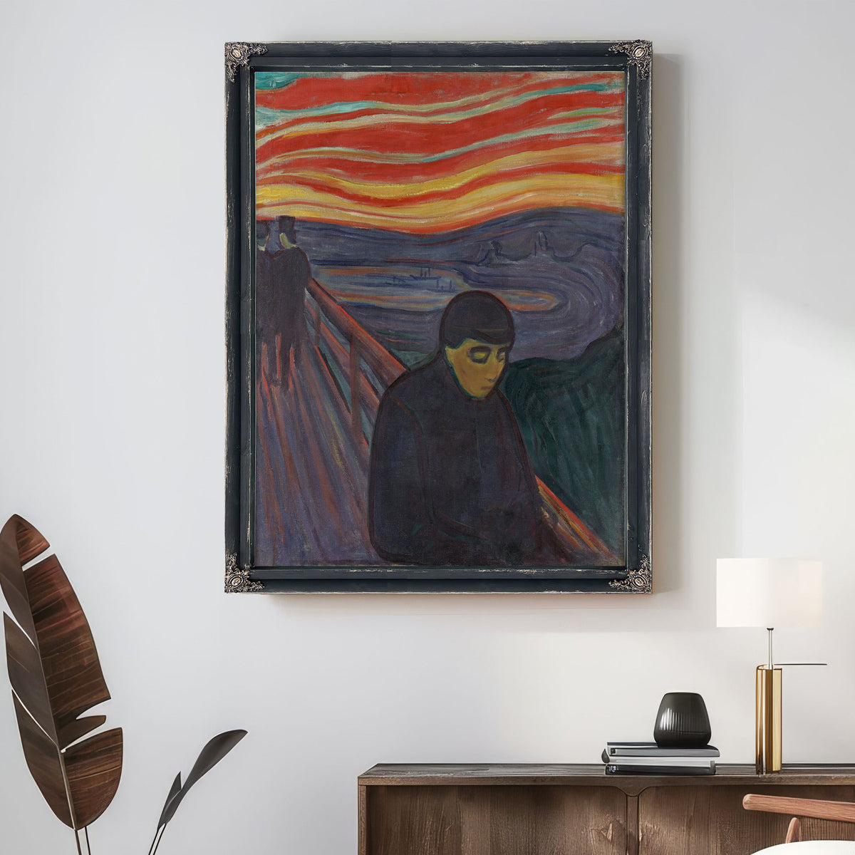 Despair 1894 By Edvard Munch