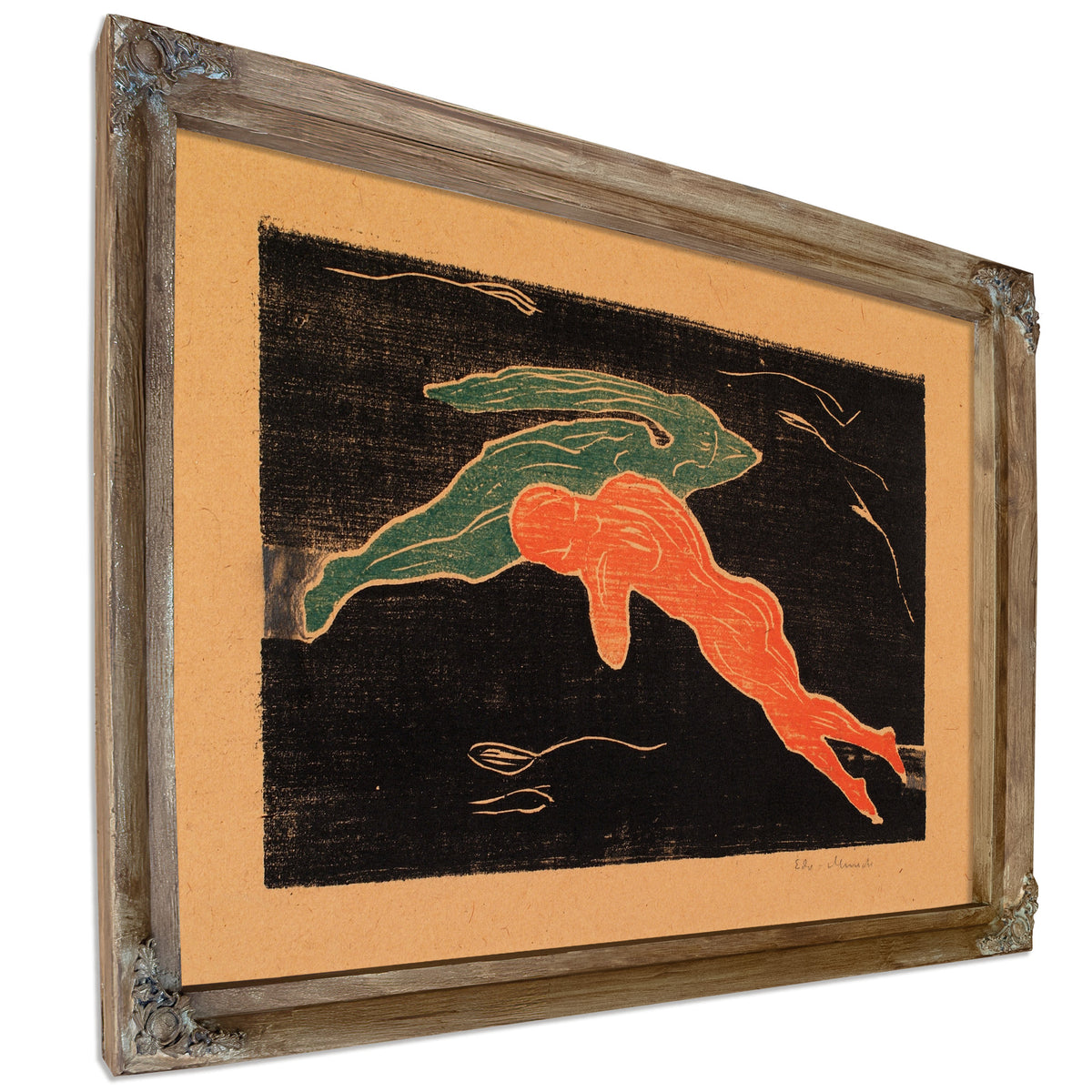 Encounter Space 1899 By Edvard Munch
