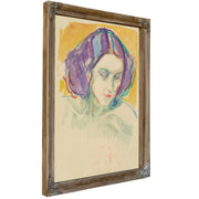 Female Head 1932 1942 By Edvard Munch