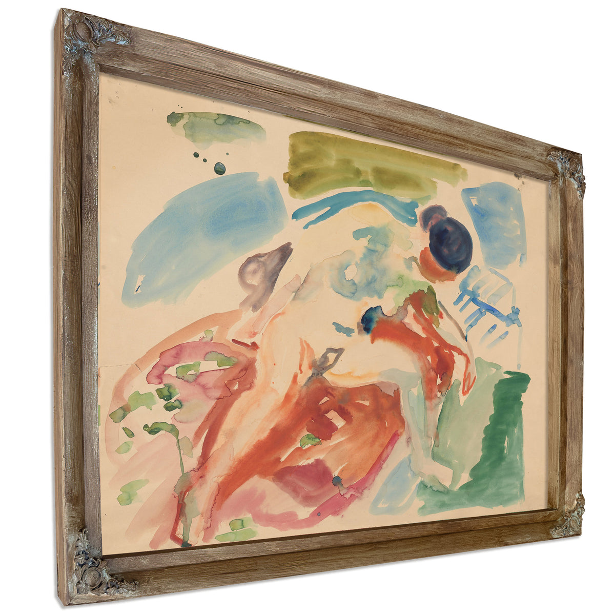 Female Nude 1919 1924 By Edvard Munch