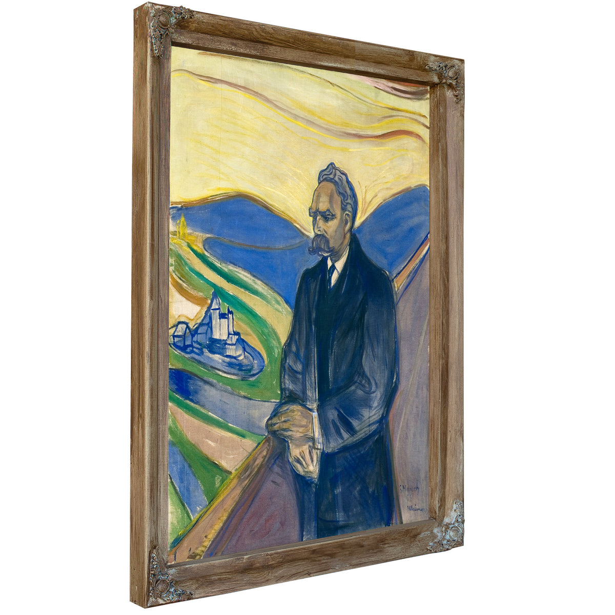 Friedrich Nietzsche 1906 By Edvard Munch