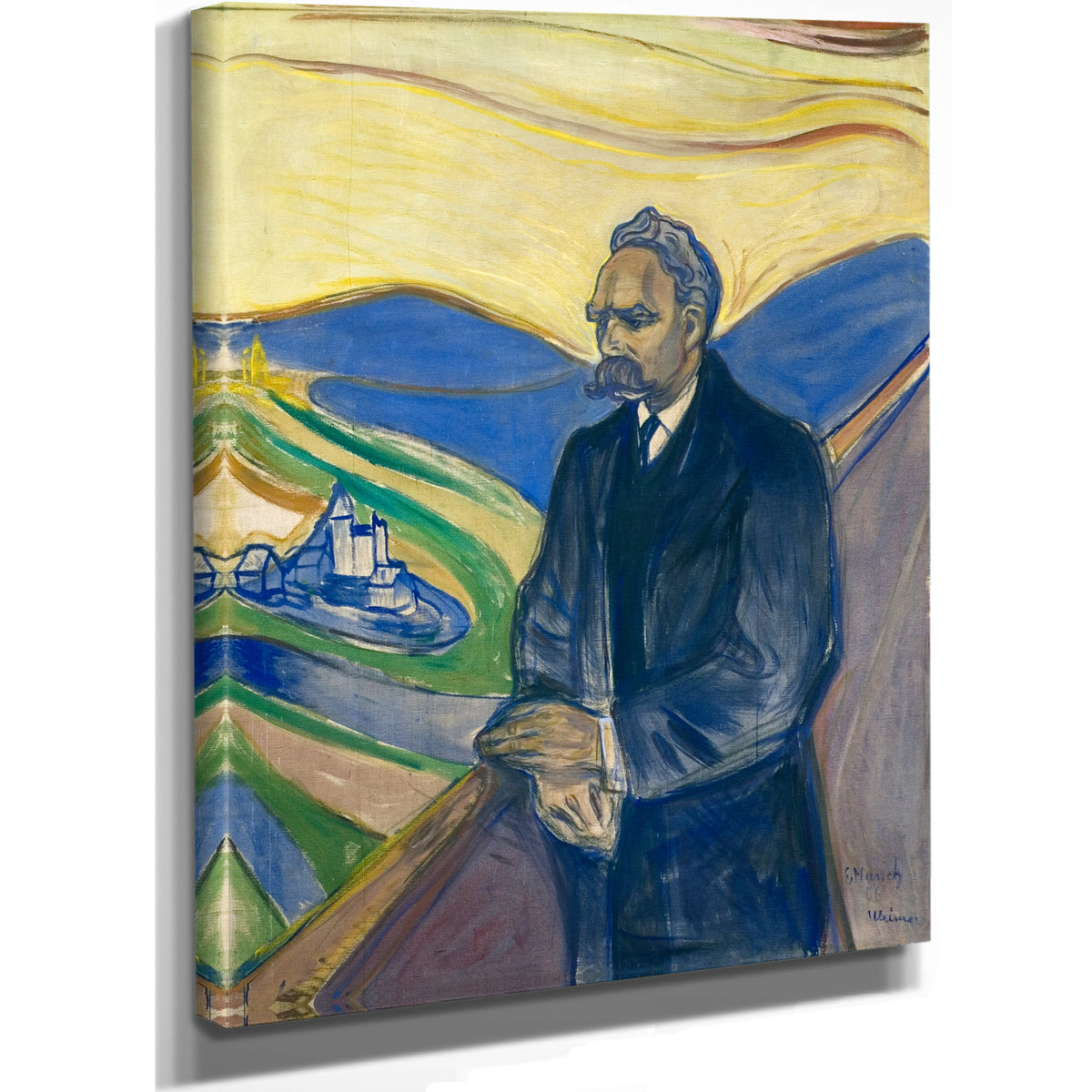 Friedrich Nietzsche 1906 By Edvard Munch