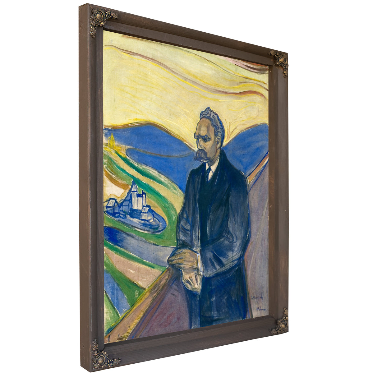 Friedrich Nietzsche 1906 By Edvard Munch