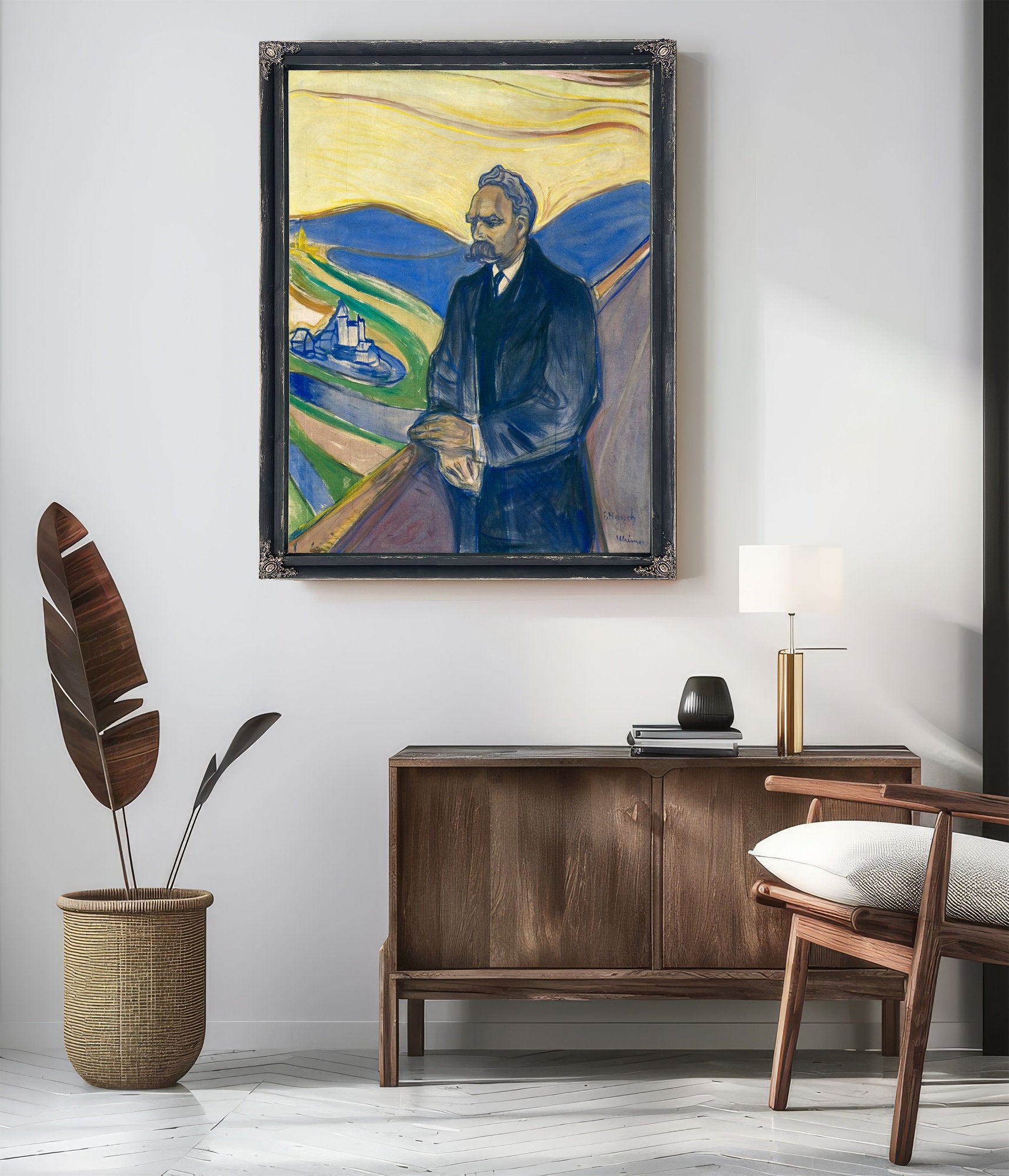 Friedrich Nietzsche 1906 By Edvard Munch