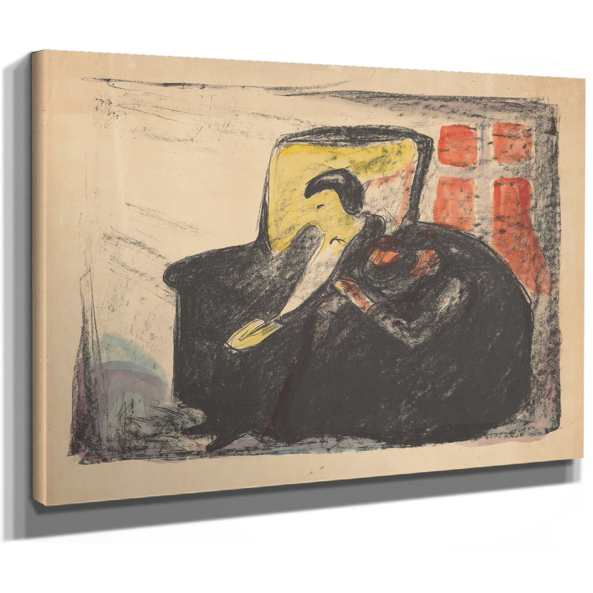 Ghosts Osvald 1920 By Edvard Munch