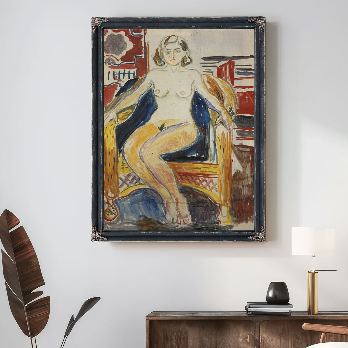 Girl Nordland 1932 By Edvard Munch