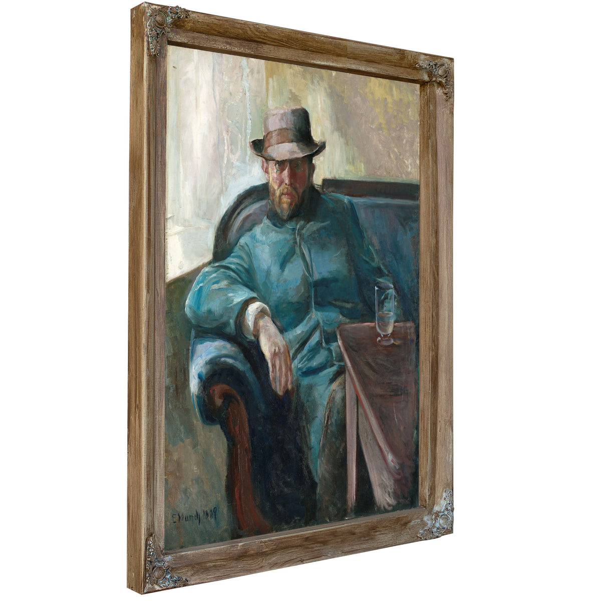 Hans Jger 1889 By Edvard Munch