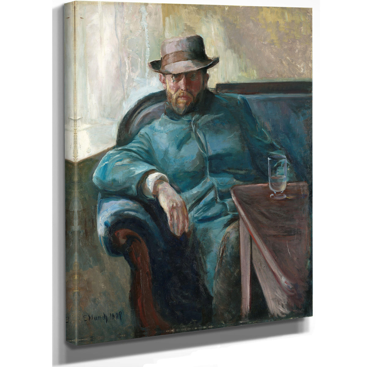 Hans Jger 1889 By Edvard Munch