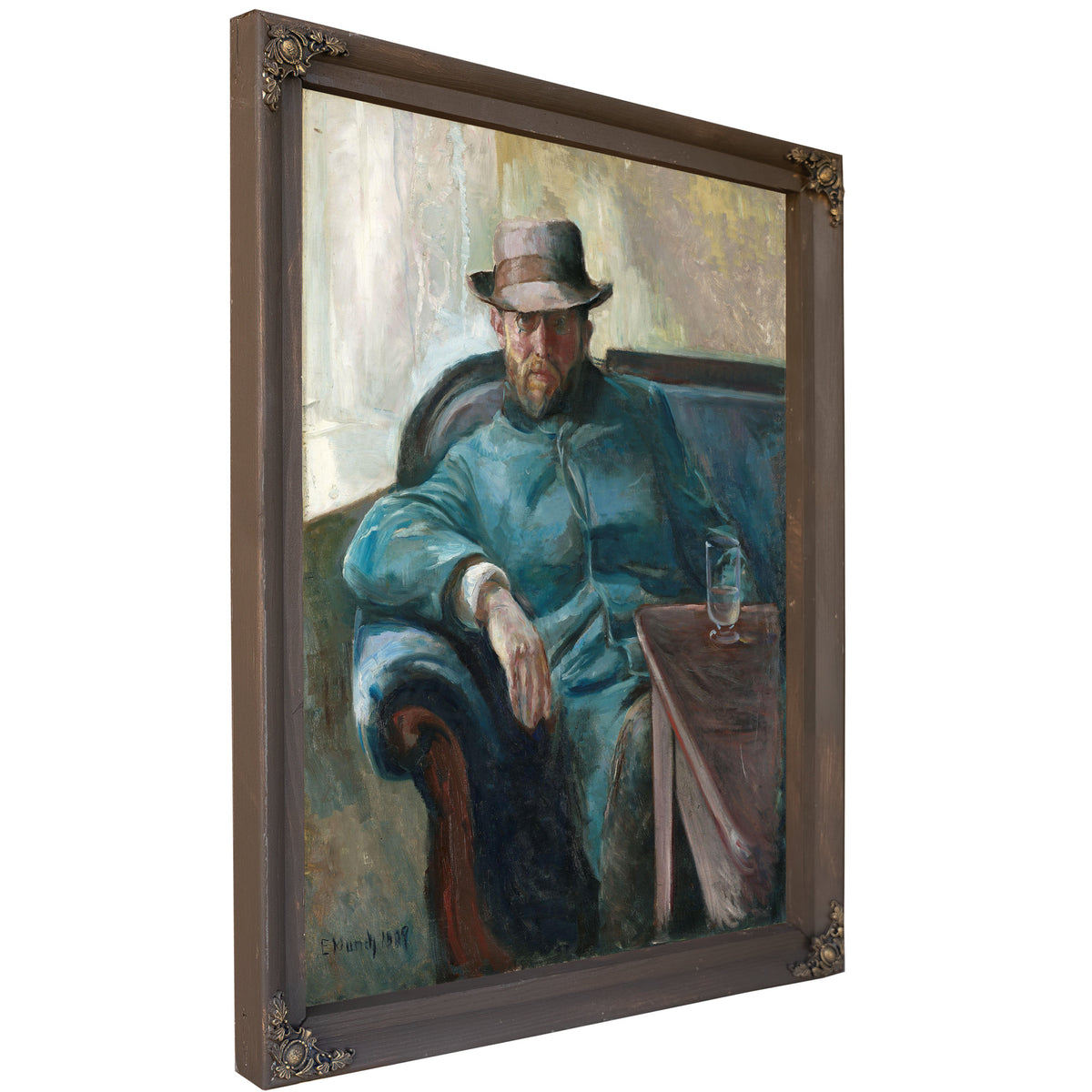 Hans Jger 1889 By Edvard Munch