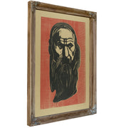 Head an Old Man Beard 1902 By Edvard Munch