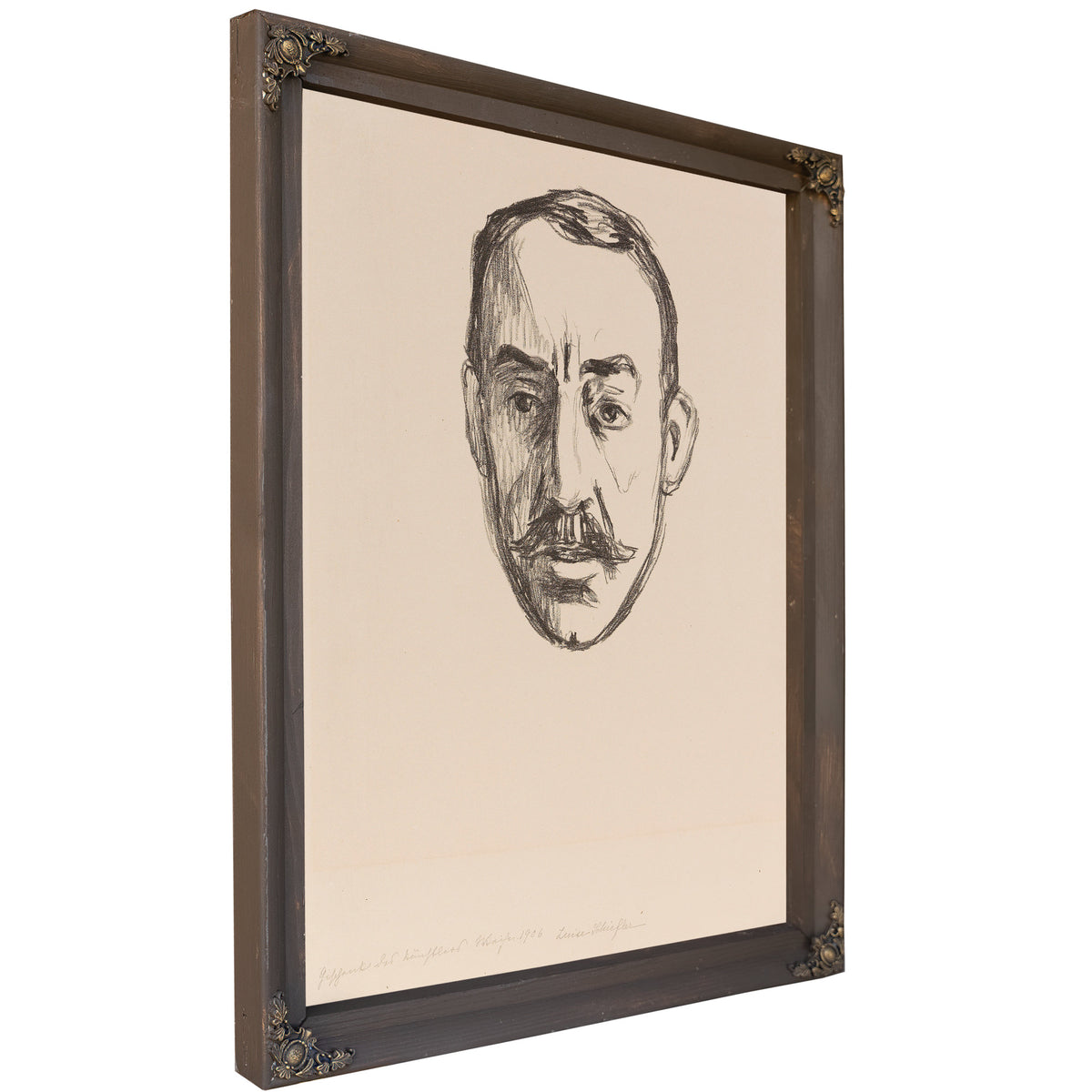 Henry van de Velde 1906 By Edvard Munch