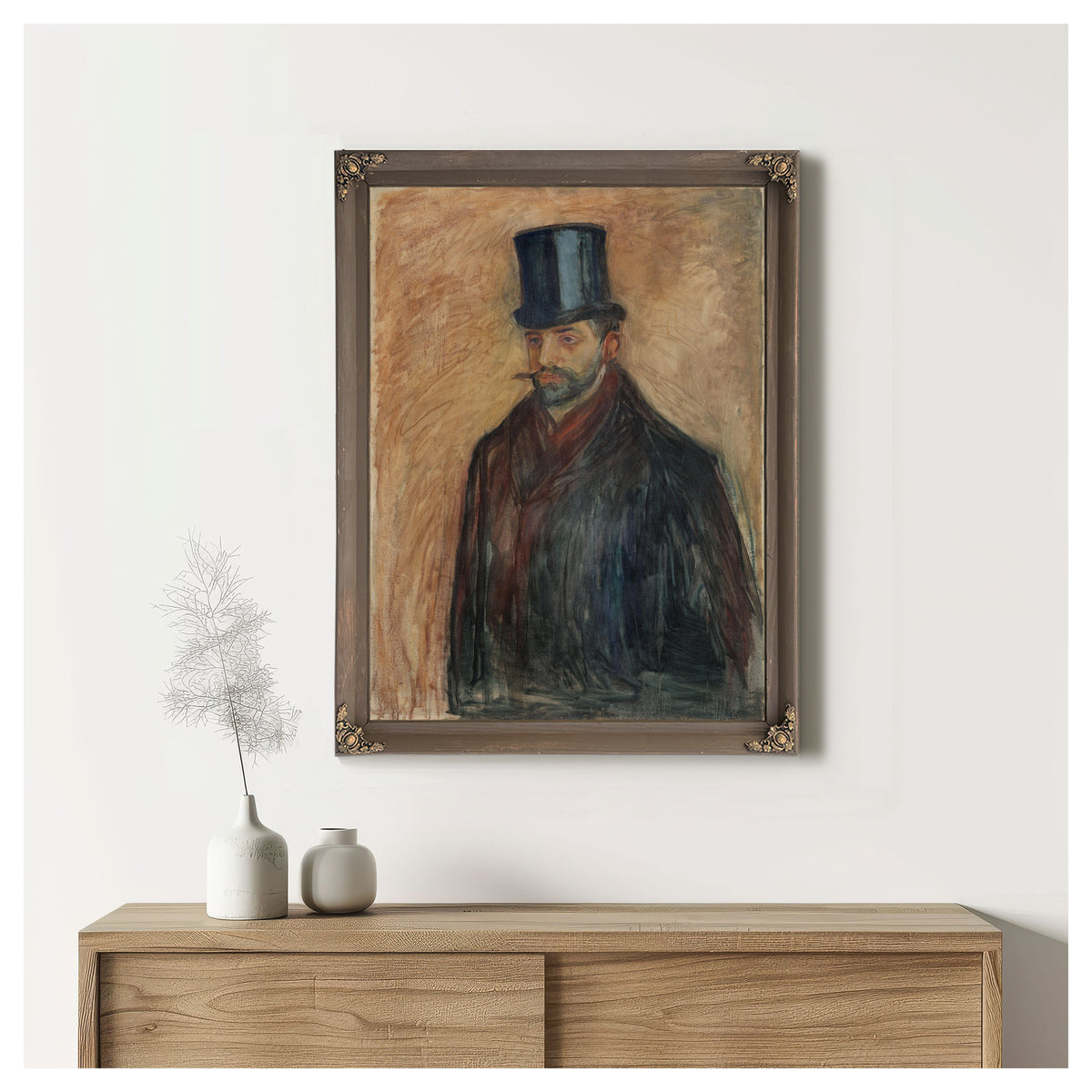 Julius Meier Graefe 1894 By Edvard Munch
