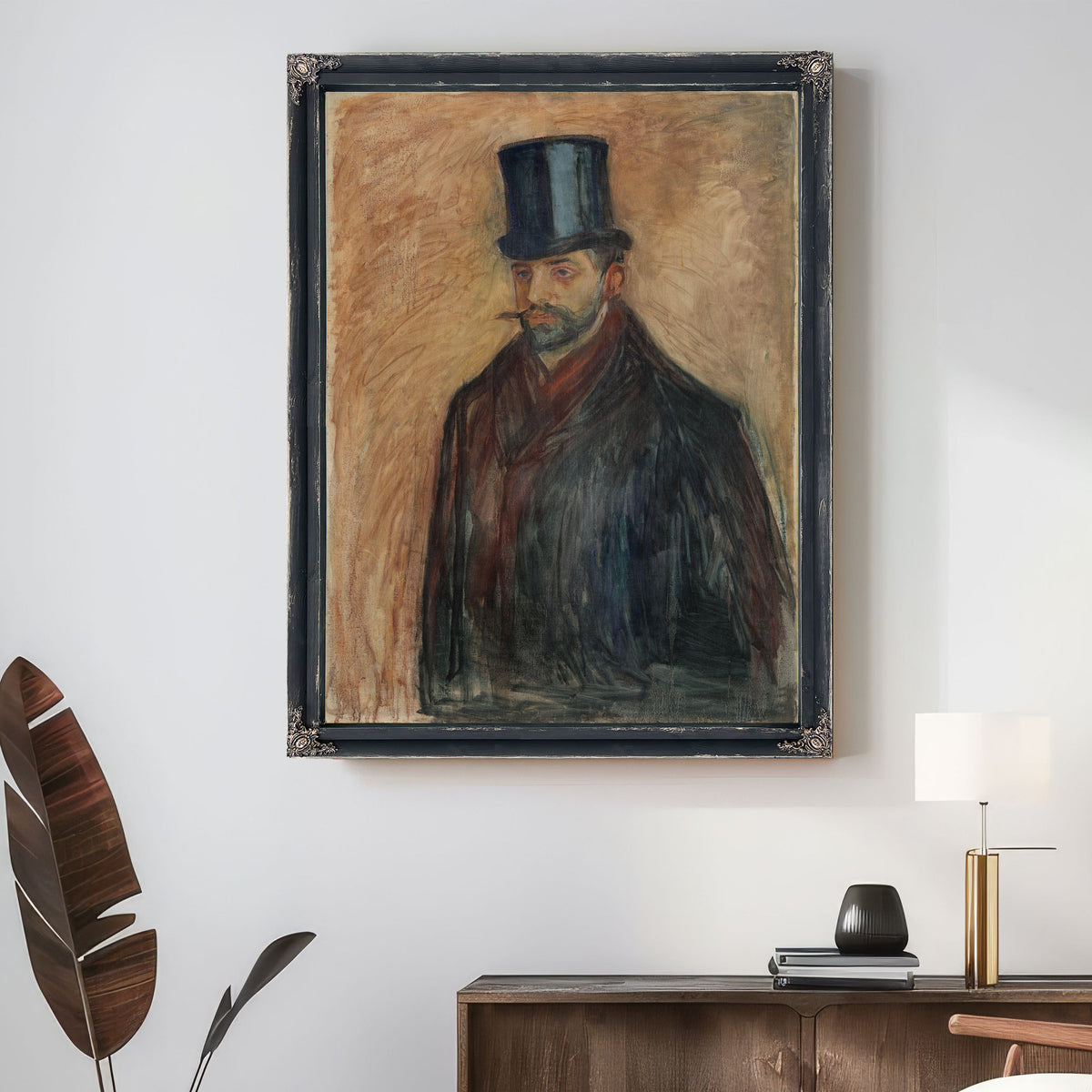 Julius Meier Graefe 1894 By Edvard Munch