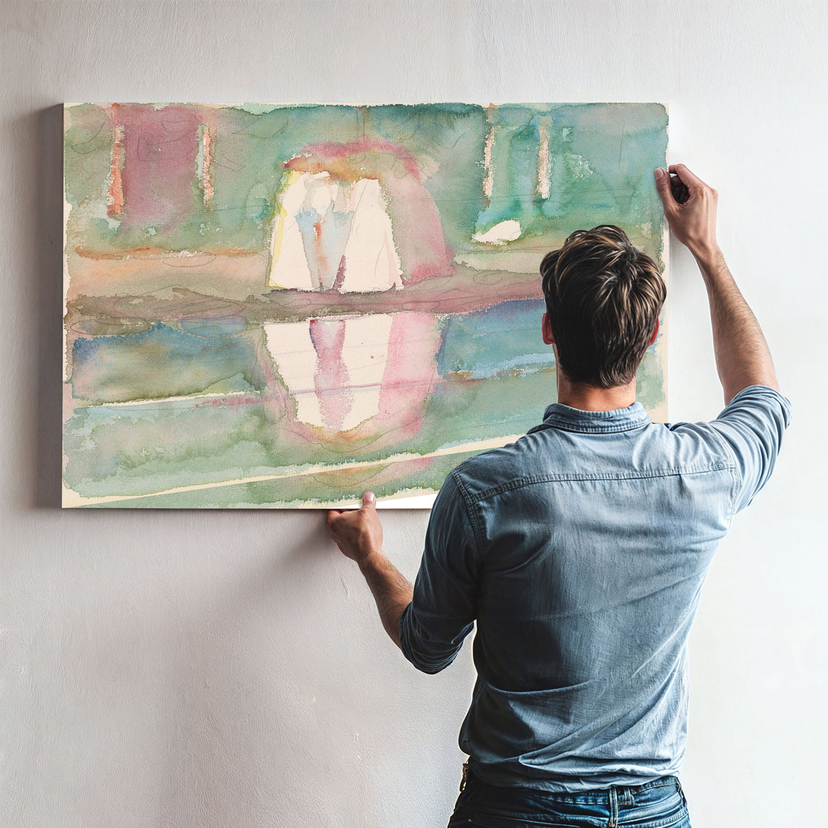Kvinner Pa Stranden Asgardstrand 1920 By Edvard Munch