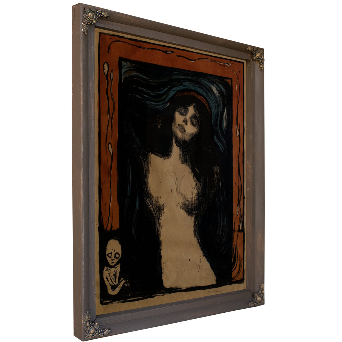 Madonna 1895 By Edvard Munch