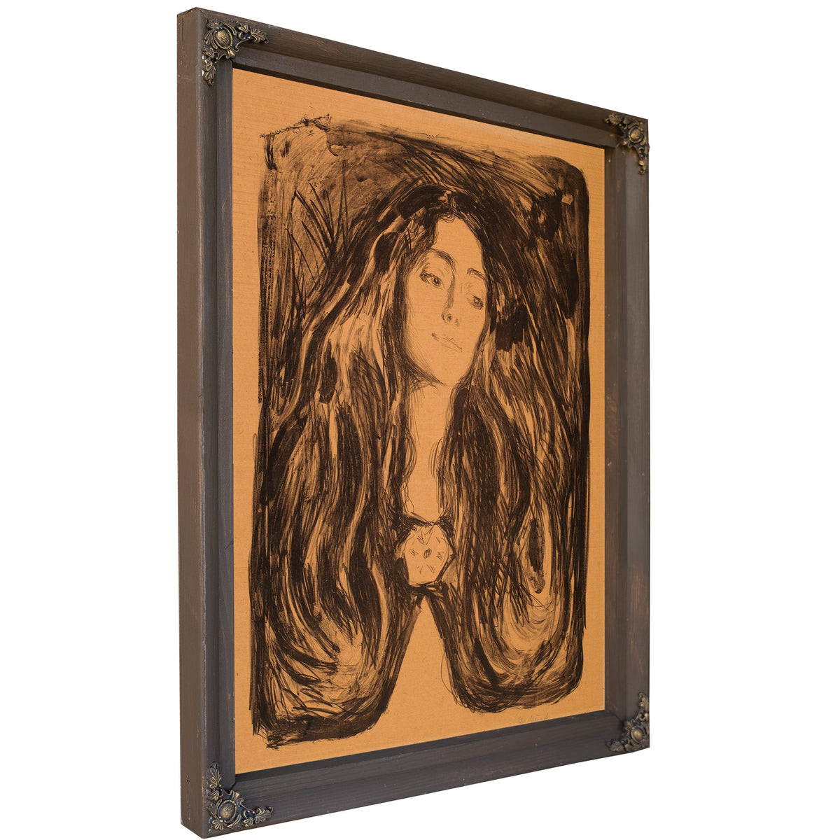 Madonna Brooch Eva Mudocci 1986 By Edvard Munch