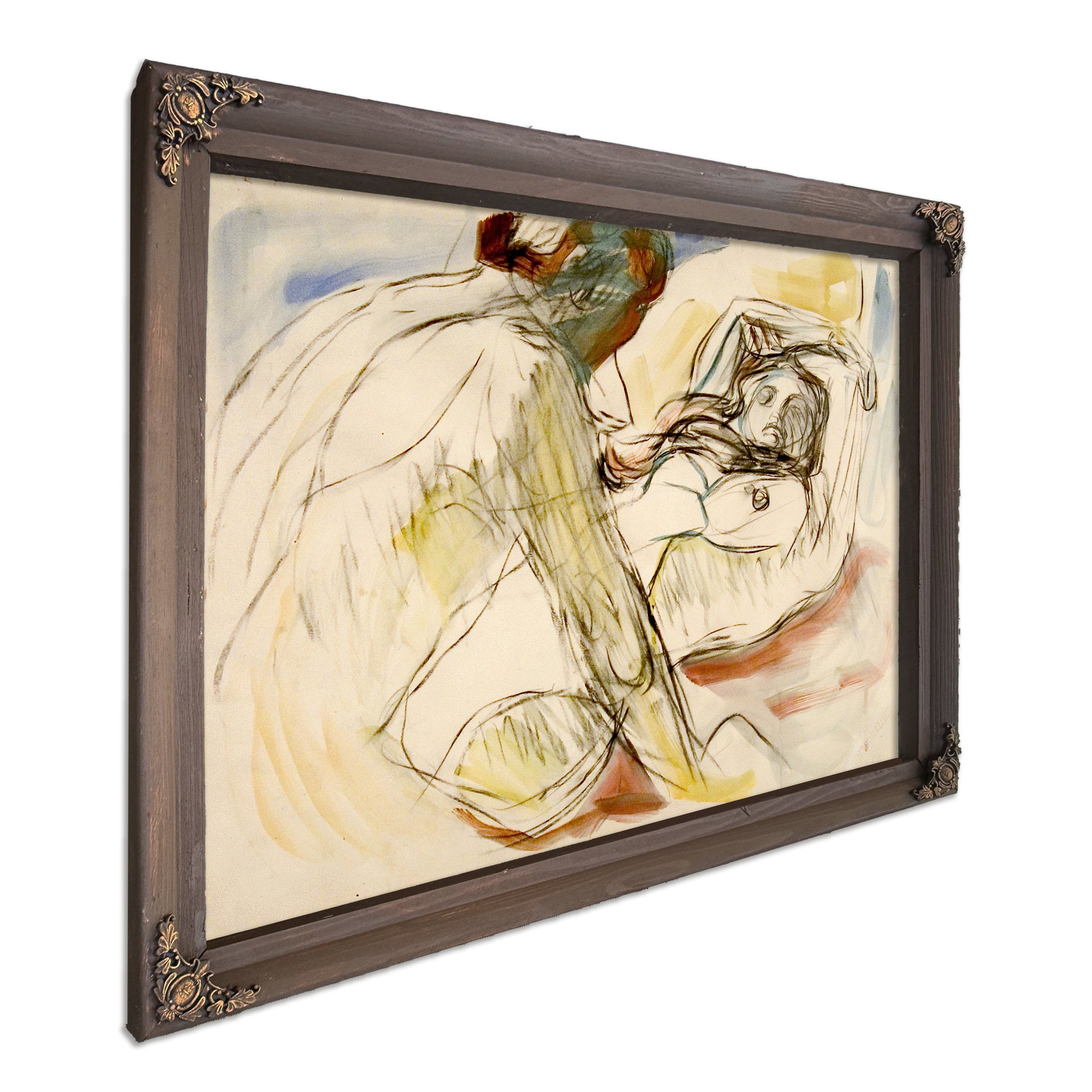 Mann Og Kvinne 1912 1915 By Edvard Munch