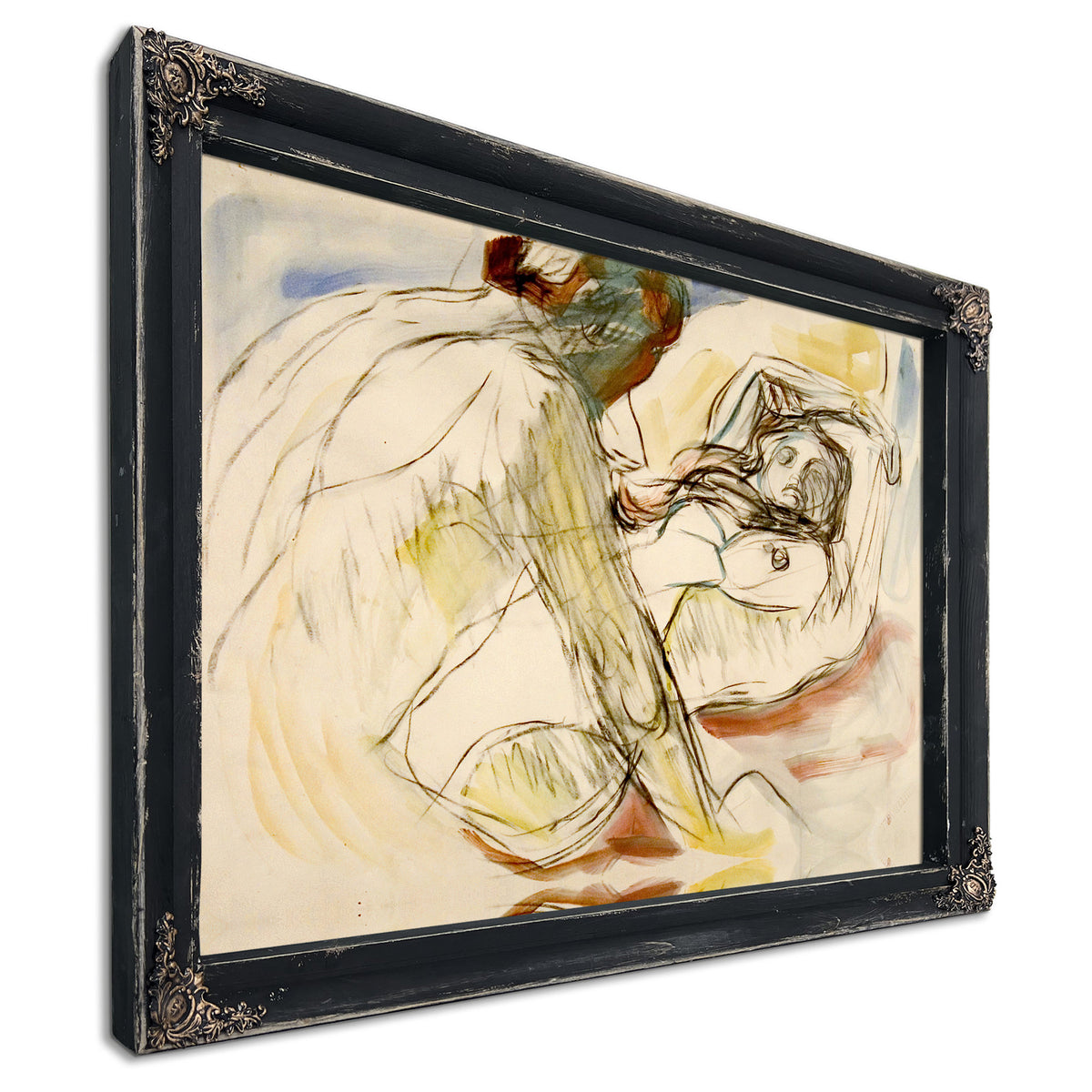Mann Og Kvinne 1912 1915 By Edvard Munch