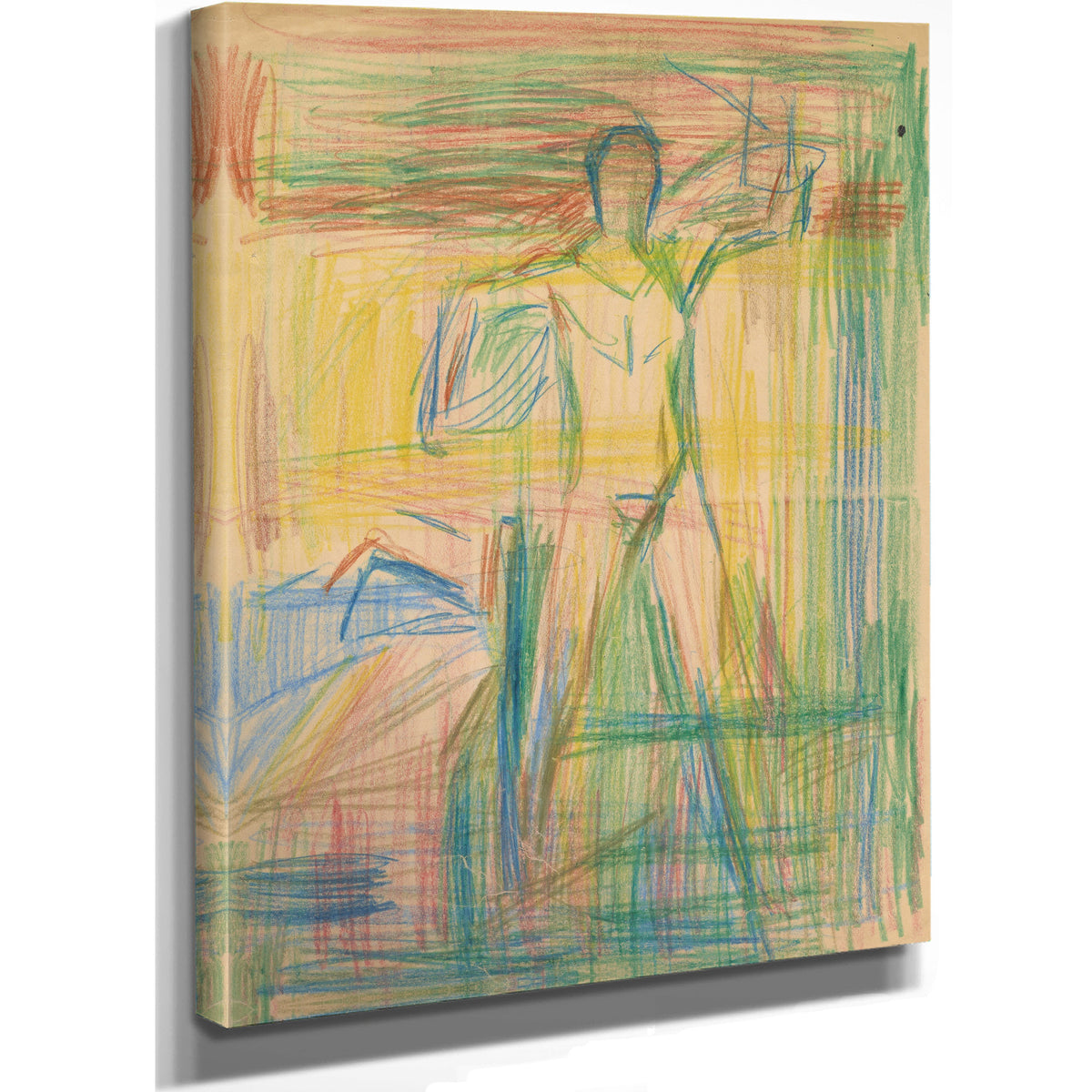 Mannsakt 1915 By Edvard Munch