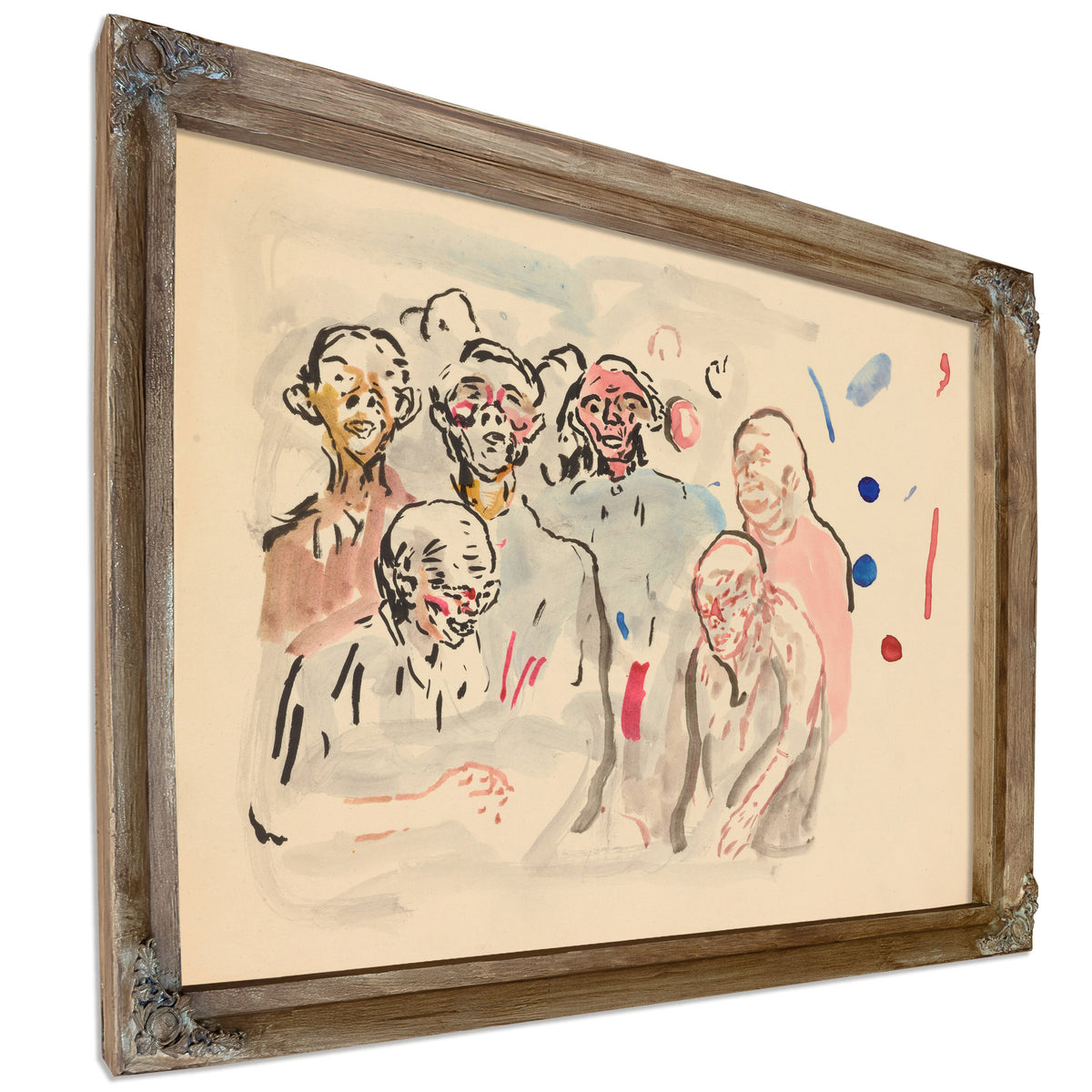 Mennesker Ca 1905 By Edvard Munch